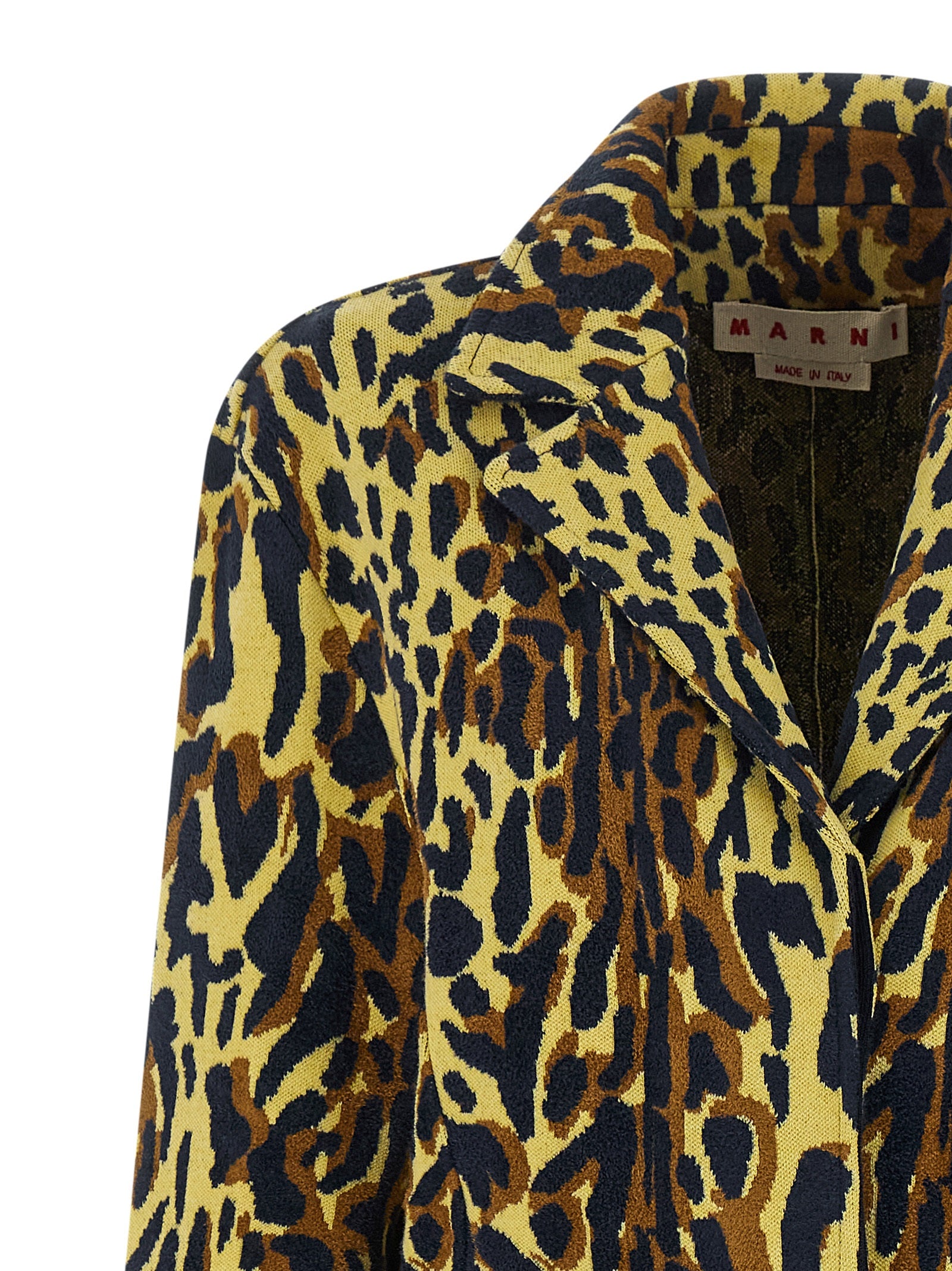 Marni Multicolor Virgin Wool Women's Coat