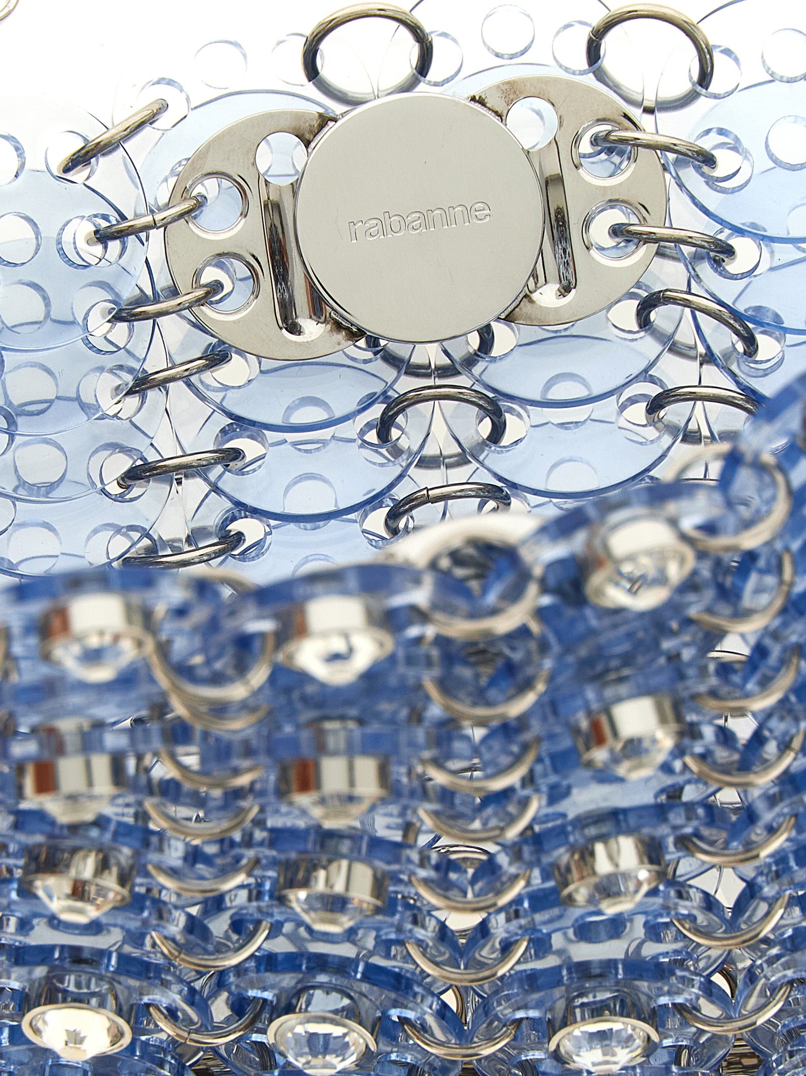 Paco Rabanne Blue Resin Shoulder Women's Bag