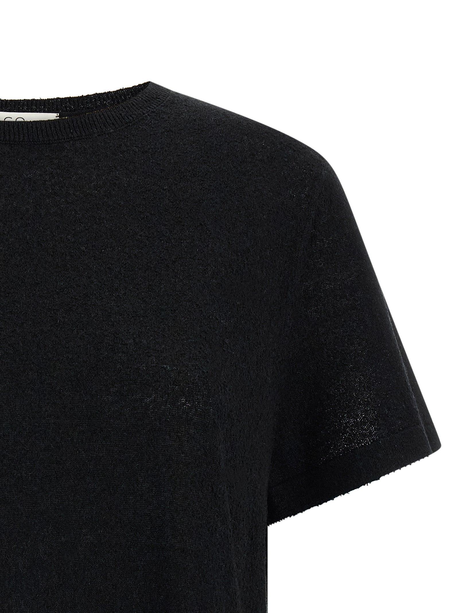 CO Black Silk Women's Blouse