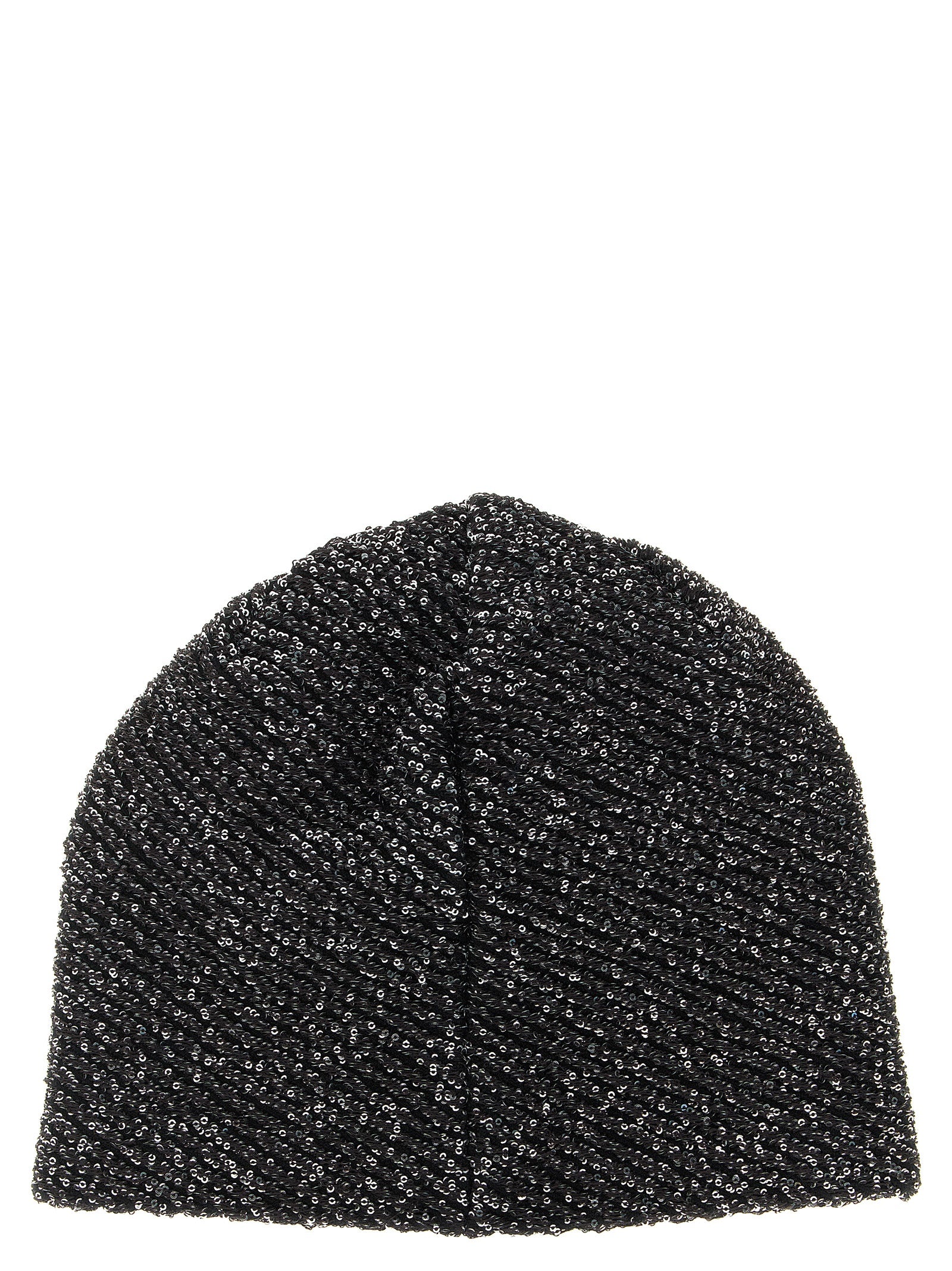 Maison Michel Black Wool Women's Beanie