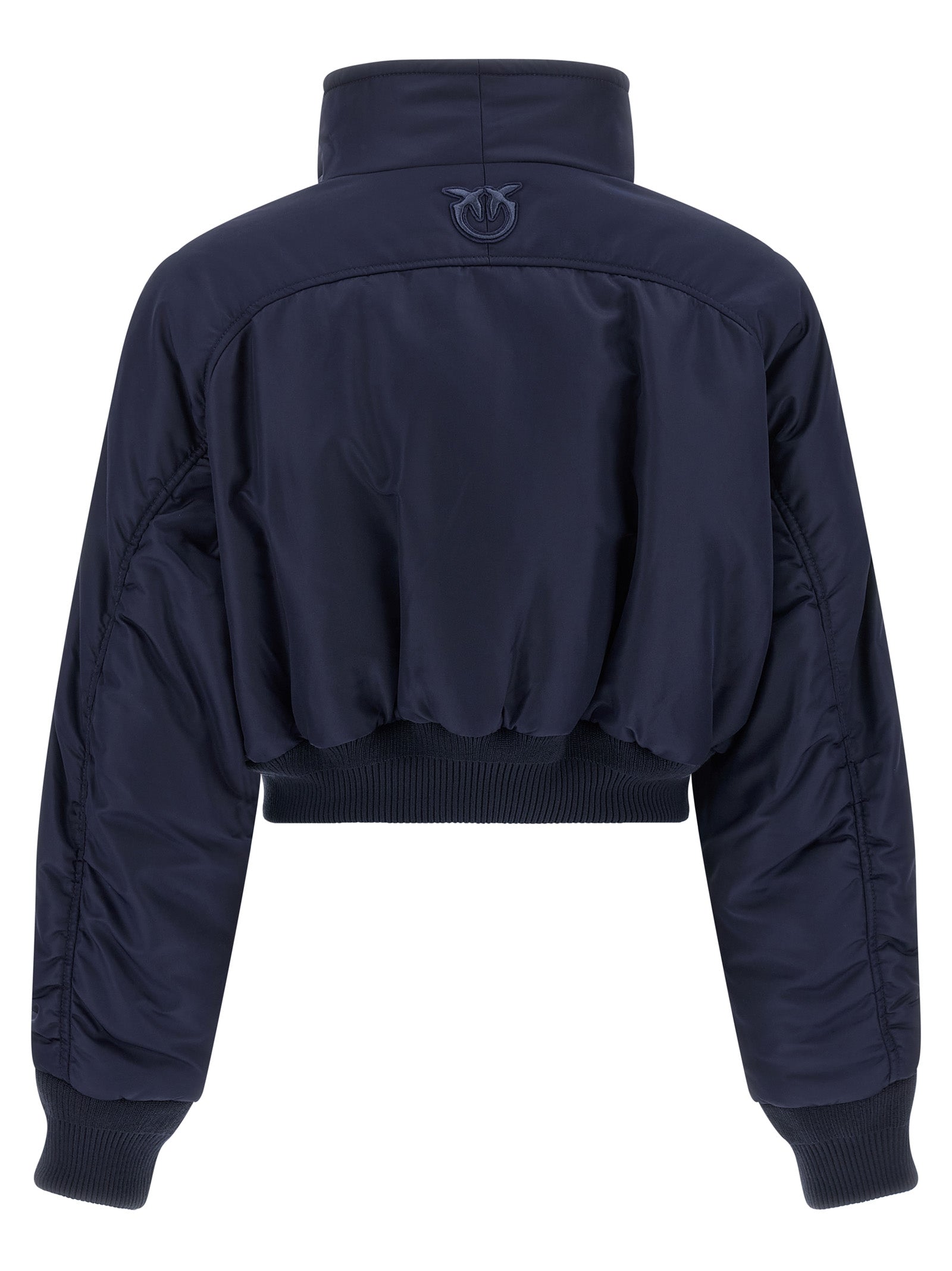 PINKO Blue Polyamide Women's Bomber