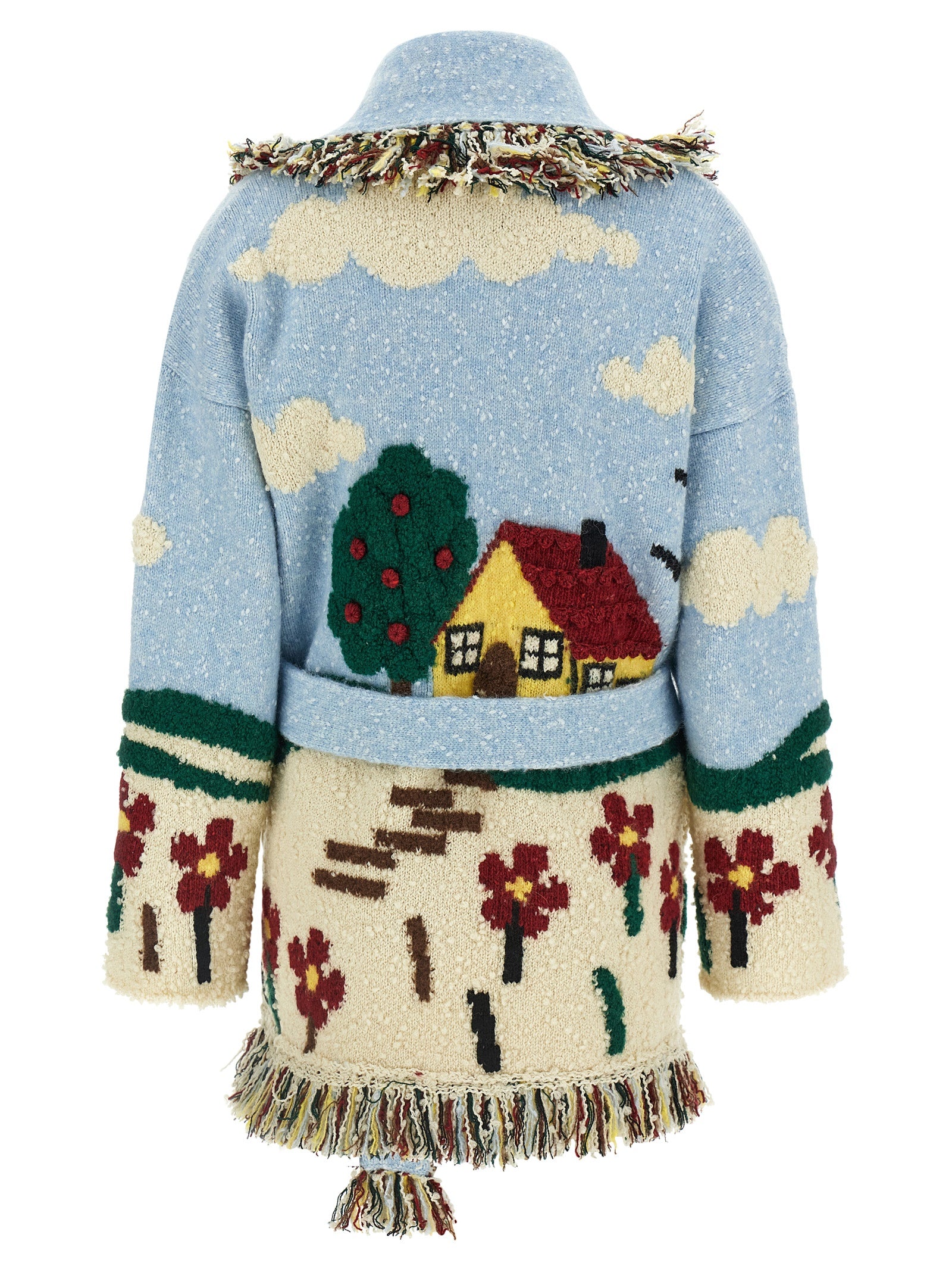 Alanui Multicolor Virgin Wool Women's Cardigan