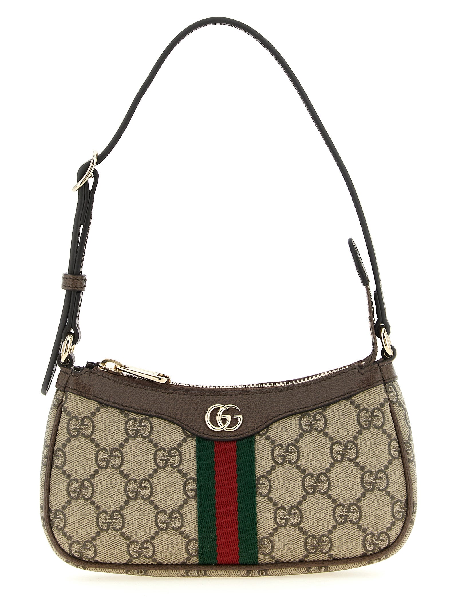 Gucci Beige Polyethylene Crossbody Women's Bag