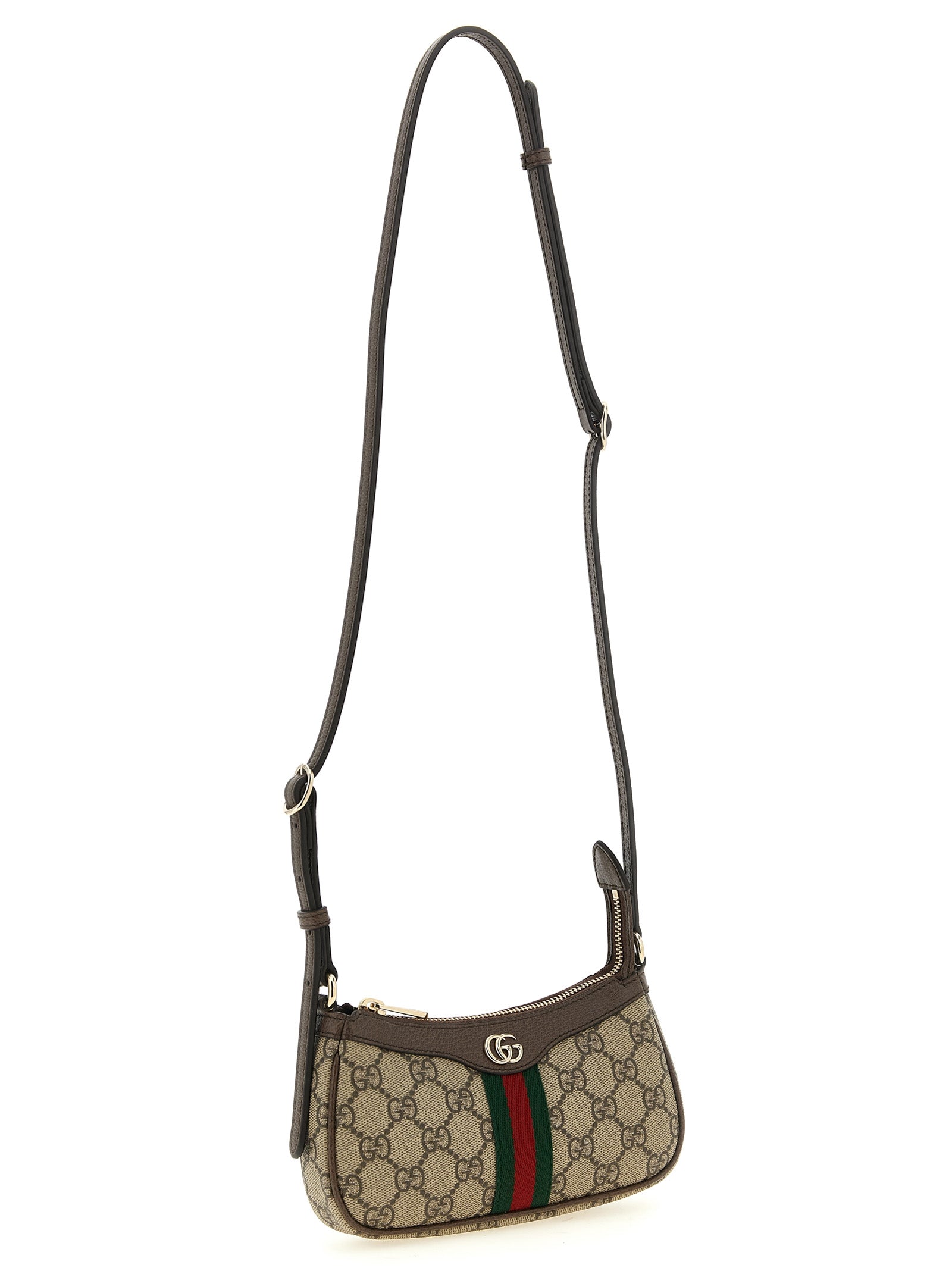 Gucci Beige Polyethylene Crossbody Women's Bag