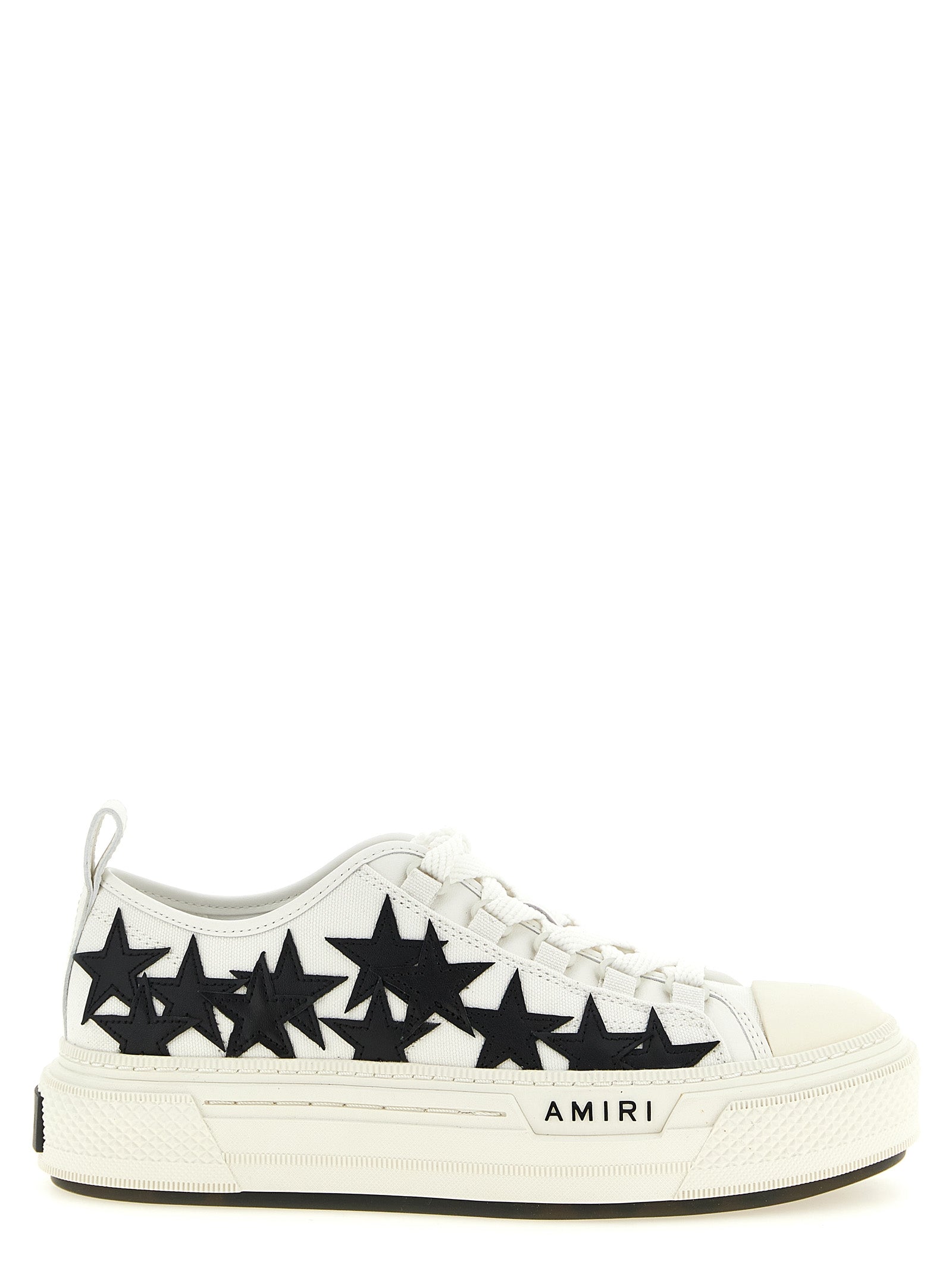 Amiri White Cotton Low Top Women's Sneakers