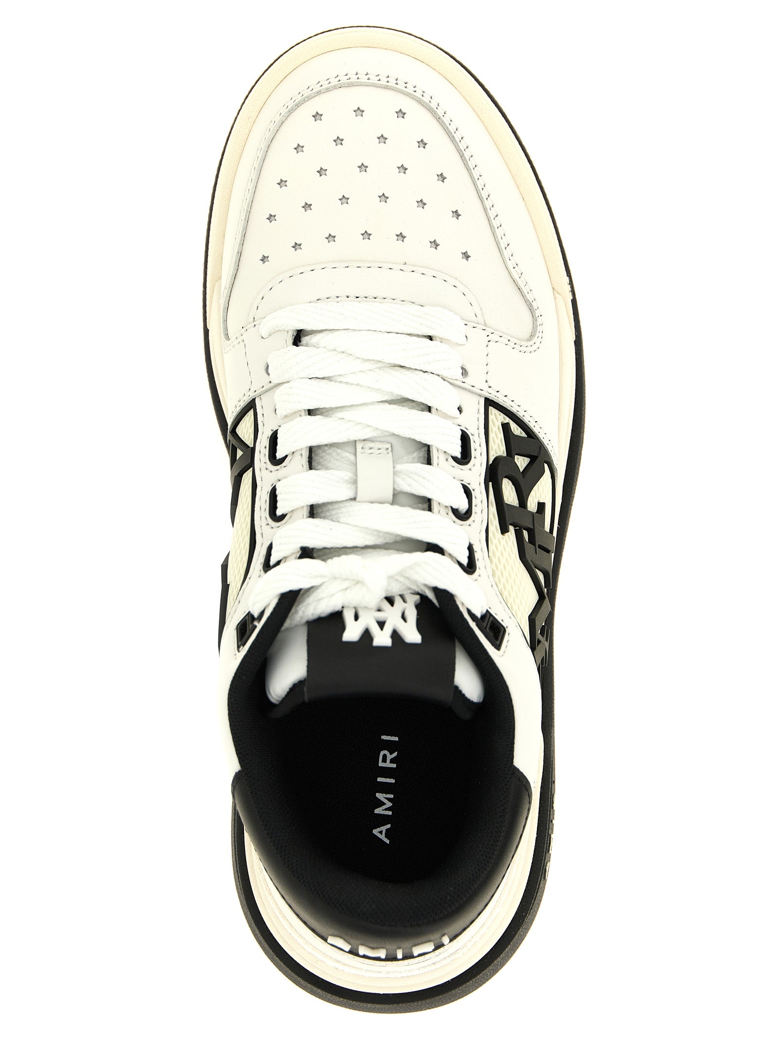 Amiri Bicolor Calfskin Athletic Women's Sneakers
