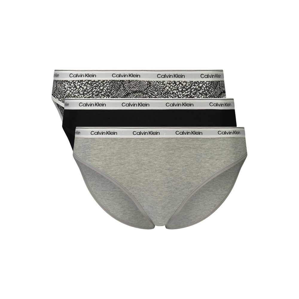 Calvin Klein Gray Cotton Women's Women's Underwear