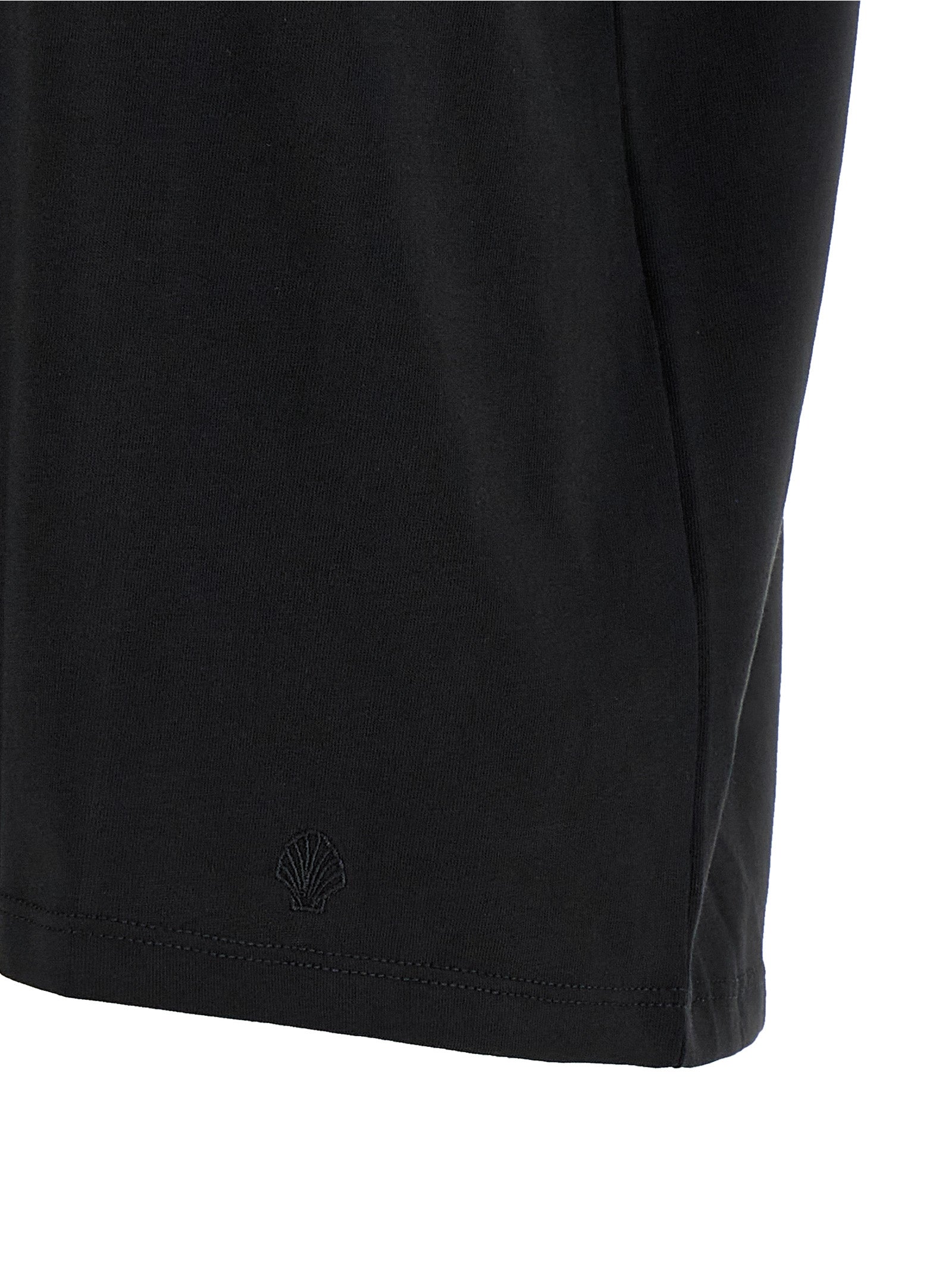 Loulou De Saison Black Cotton Women's T-Shirt