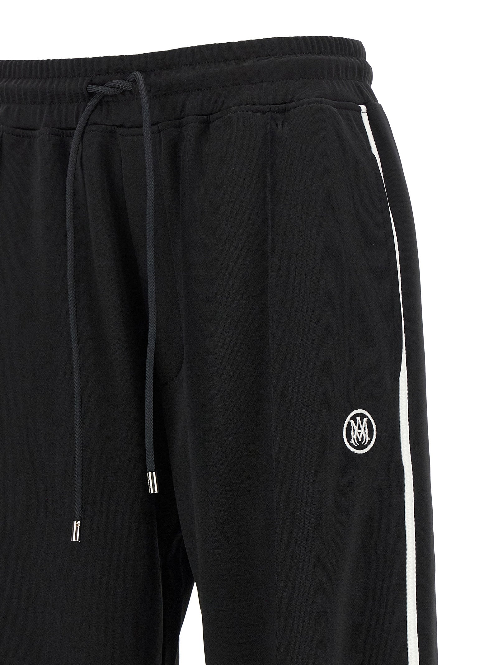 Amiri Black Polyester Joggers (Workout Women's Pants)