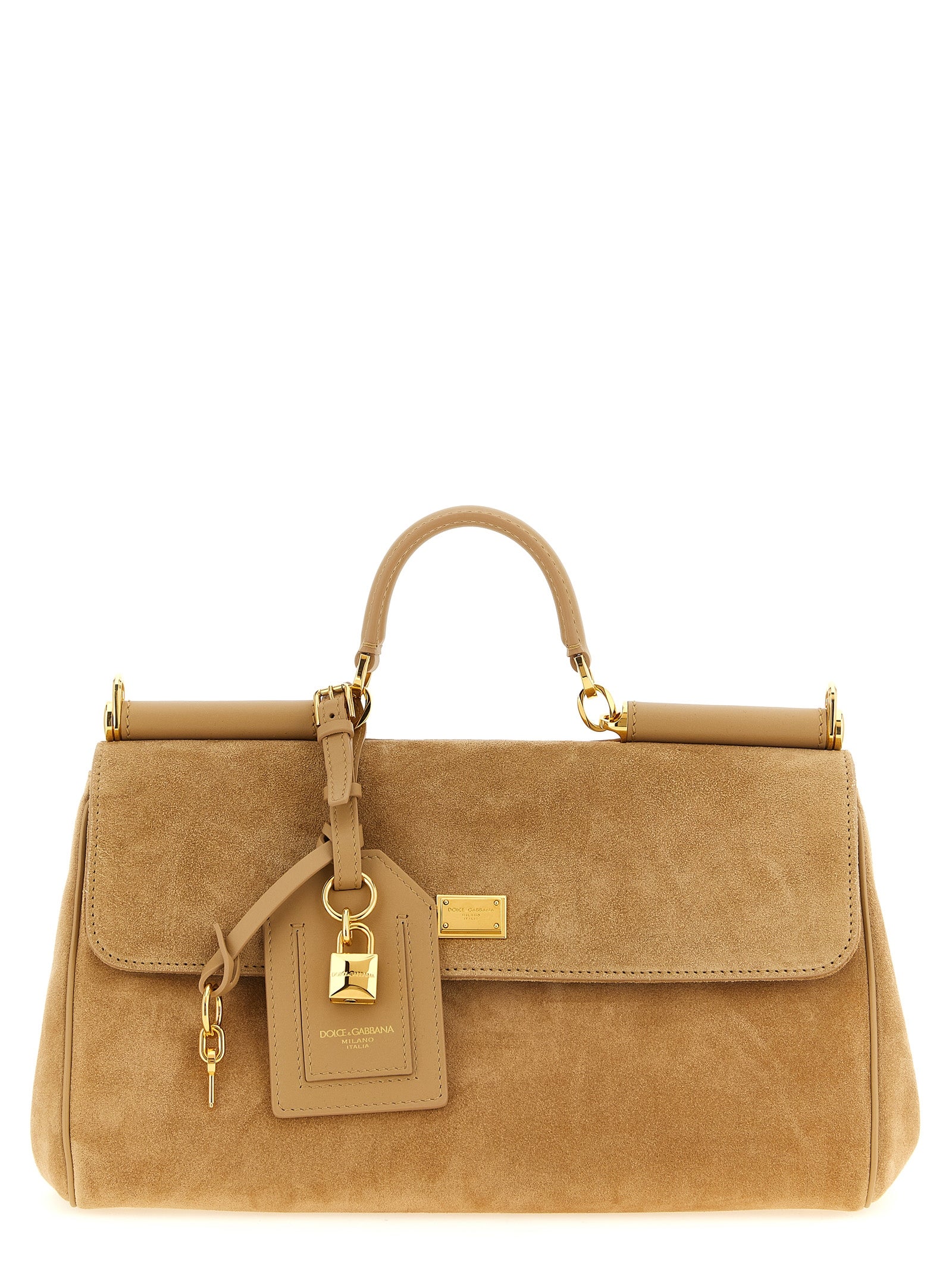 Dolce & Gabbana Beige Calfskin Women's Handbag