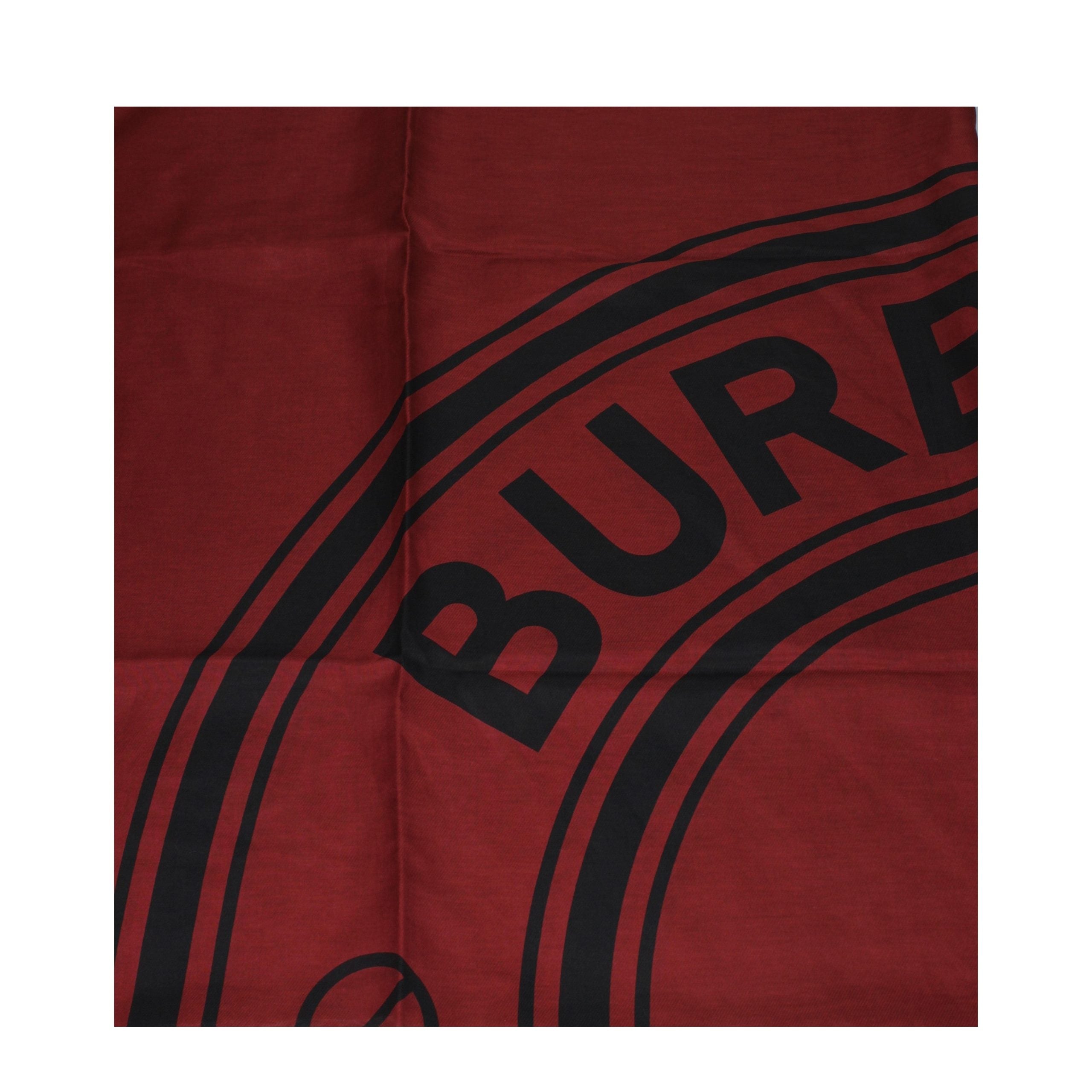 Burberry Red Cotton Women's Foulard