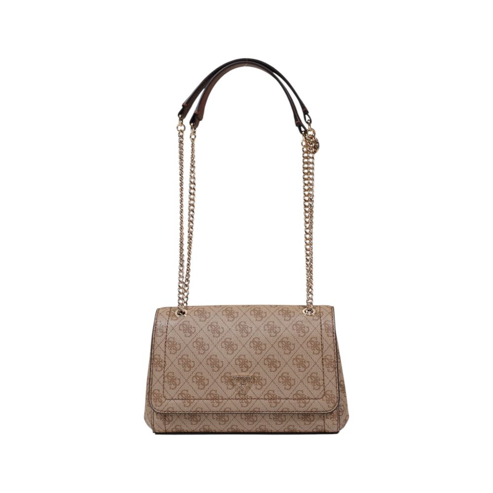 Guess Brown Polyethylene Women's Handbag