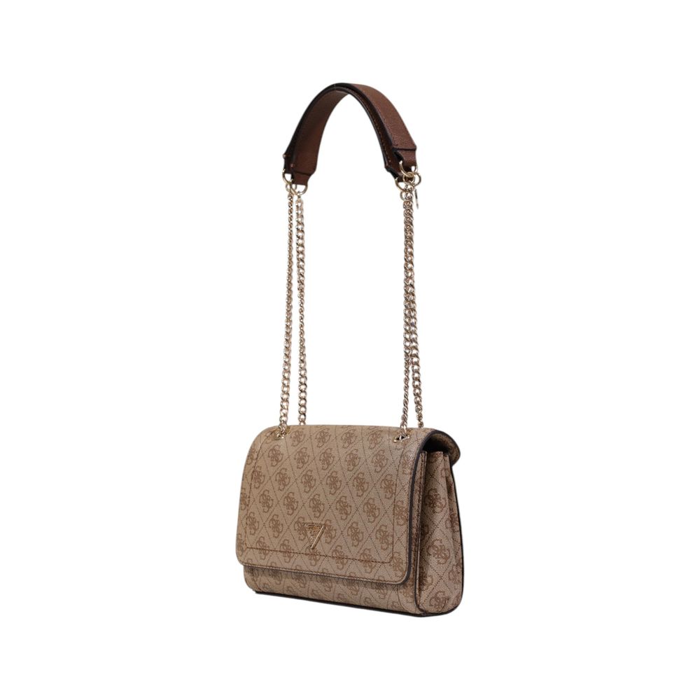 Guess Brown Polyethylene Women's Handbag