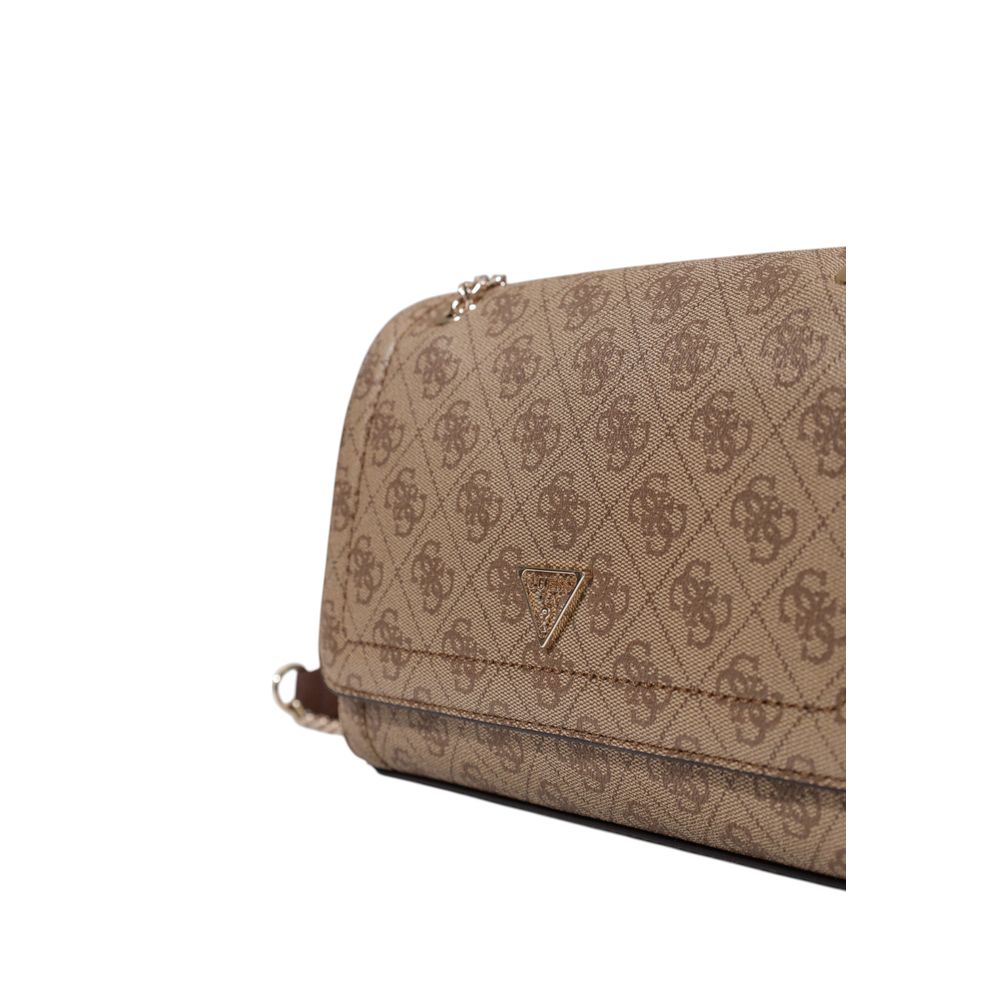 Guess Brown Polyethylene Women's Handbag