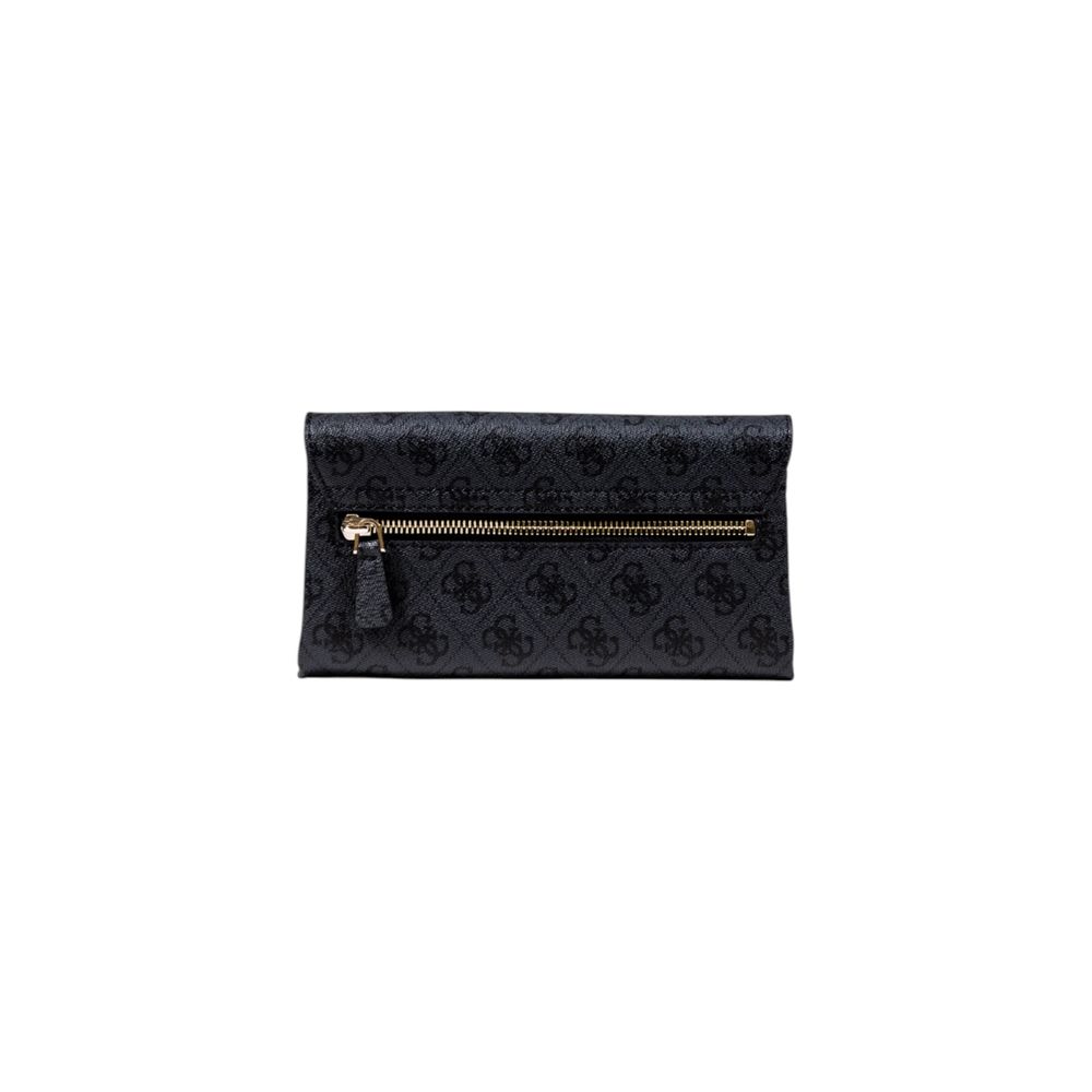 Guess Gray Polyethylene Clutch Women's Bag