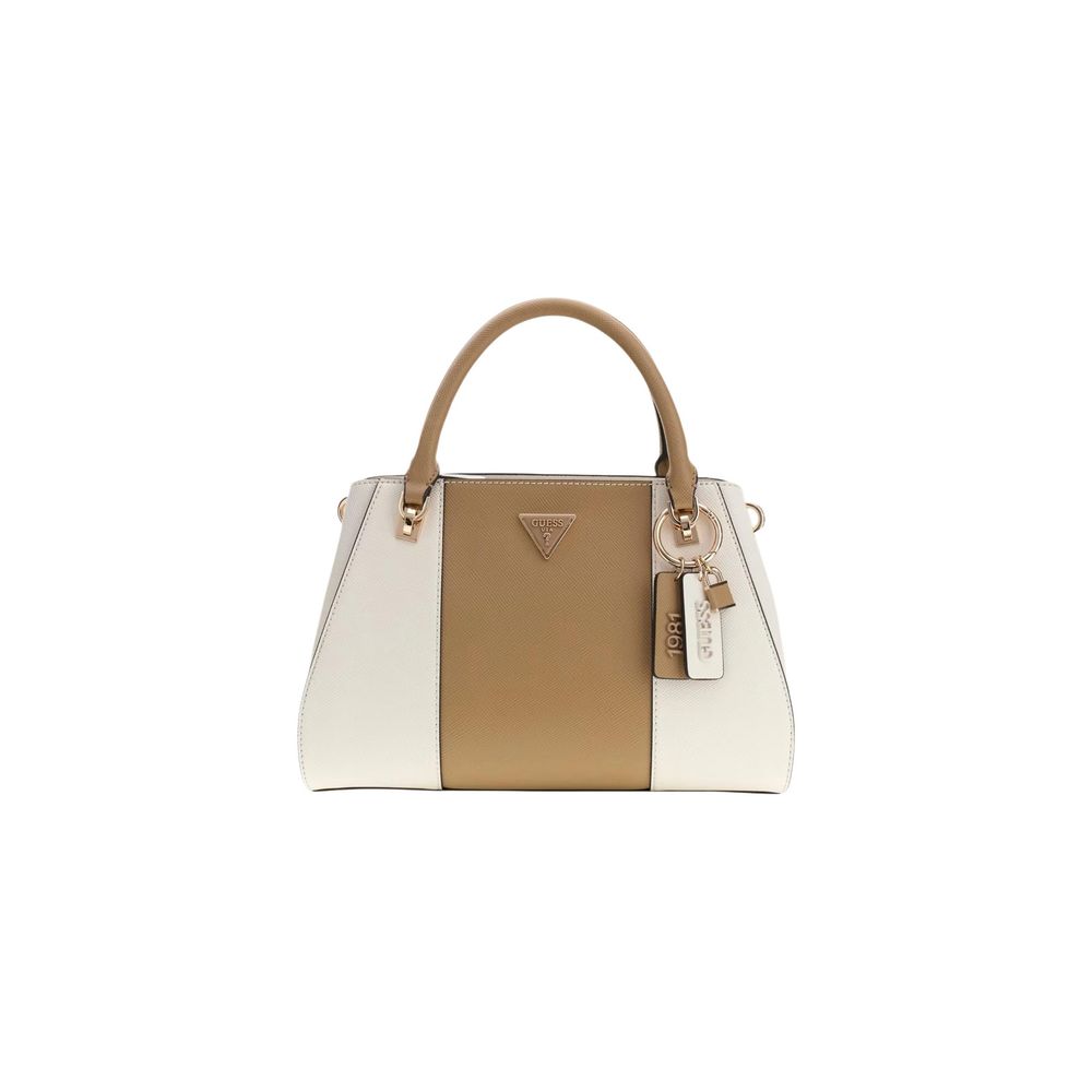 Guess Beige Polyethylene Women's Handbag