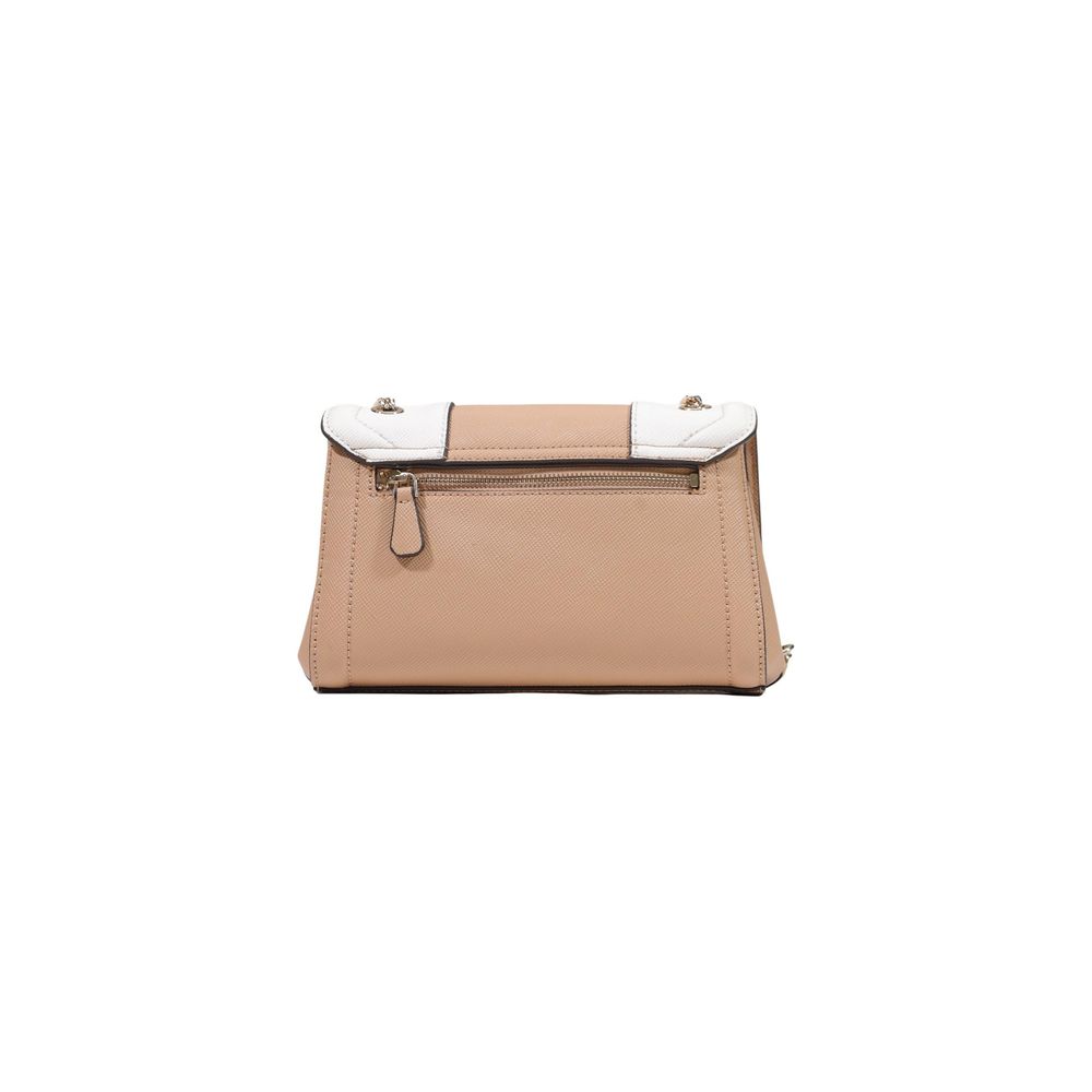 Guess Beige Polyethylene Women's Handbag