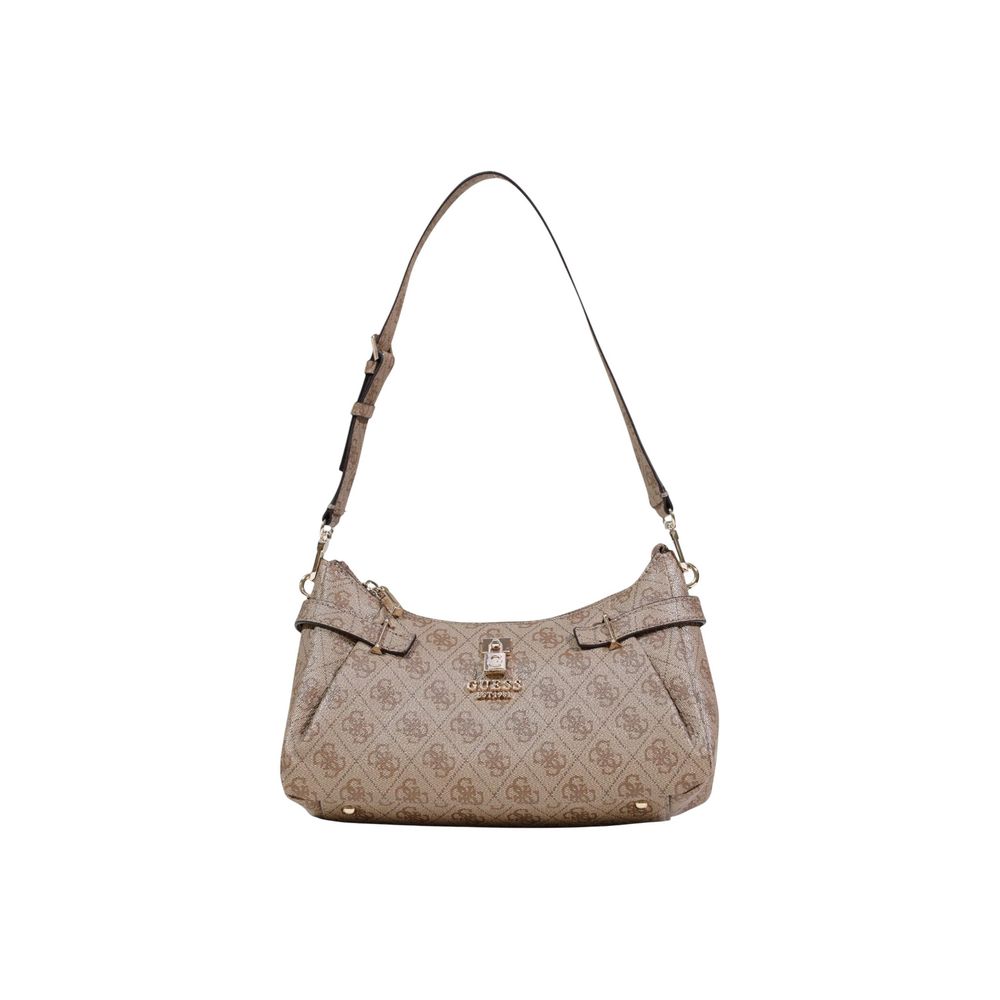 Guess Beige Polyethylene Women's Handbag
