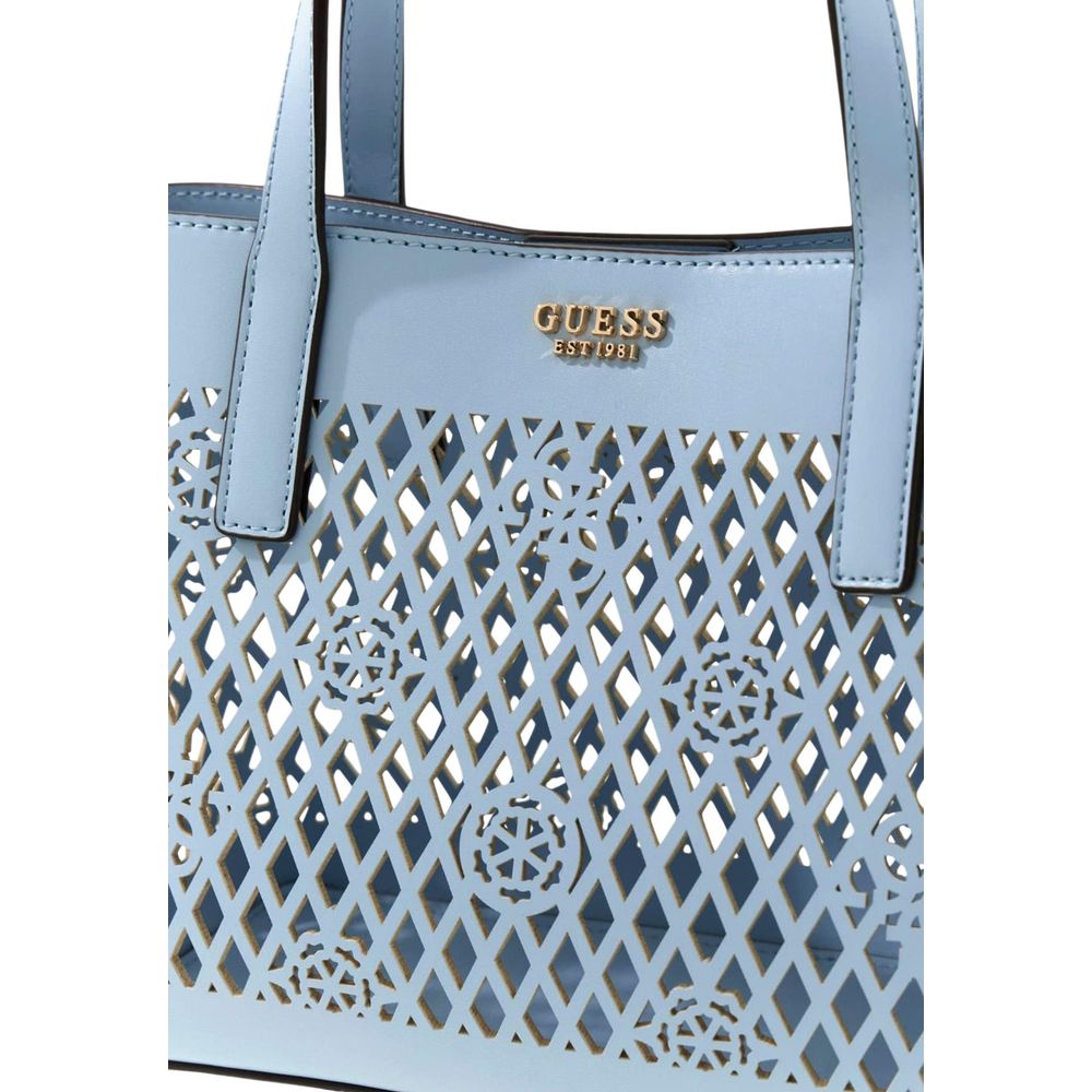 Guess Blue Polyethylene Women's Handbag