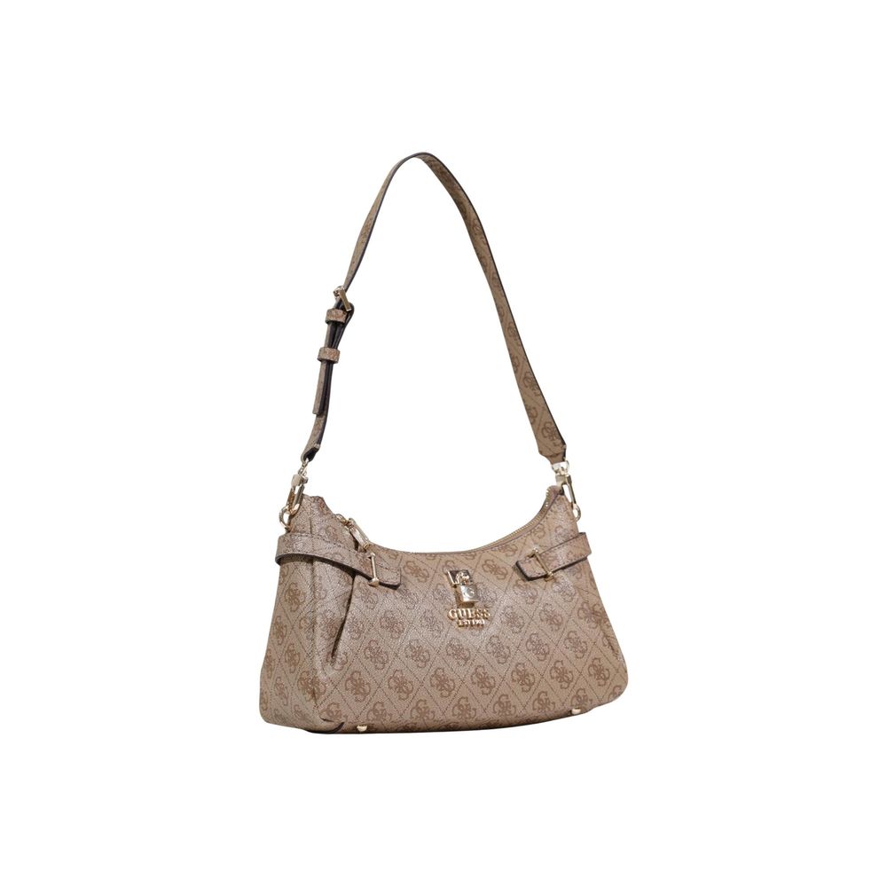 Guess Beige Polyethylene Women's Handbag