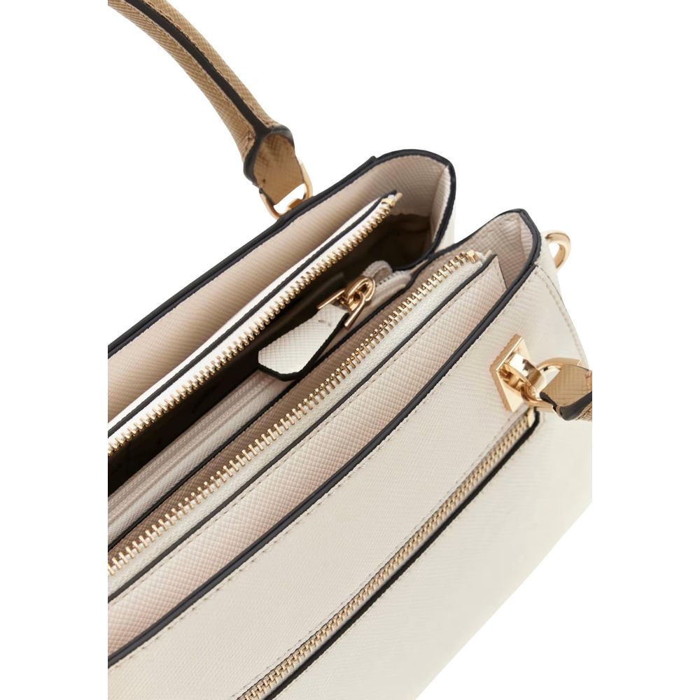 Guess Beige Polyethylene Women's Handbag