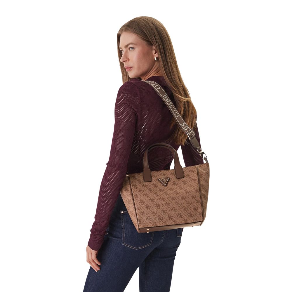 Guess White Polyethylene Women's Handbag