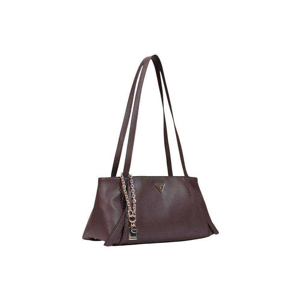 Guess Brown Polyethylene Women's Handbag
