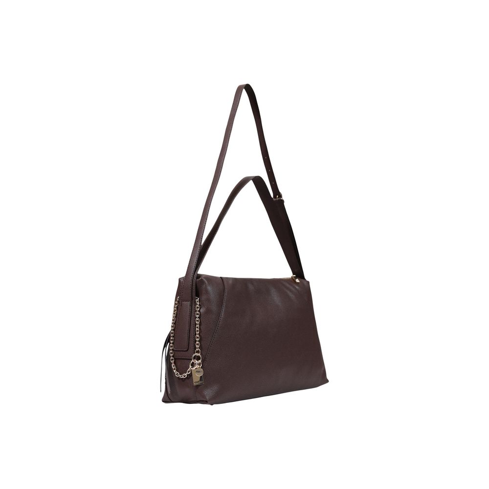Guess Brown Polyethylene Women's Handbag