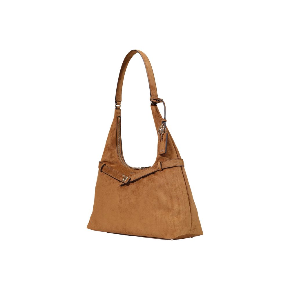 Guess Brown Polyester Women's Handbag