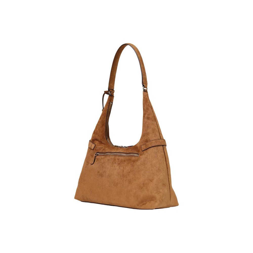 Guess Brown Polyester Women's Handbag