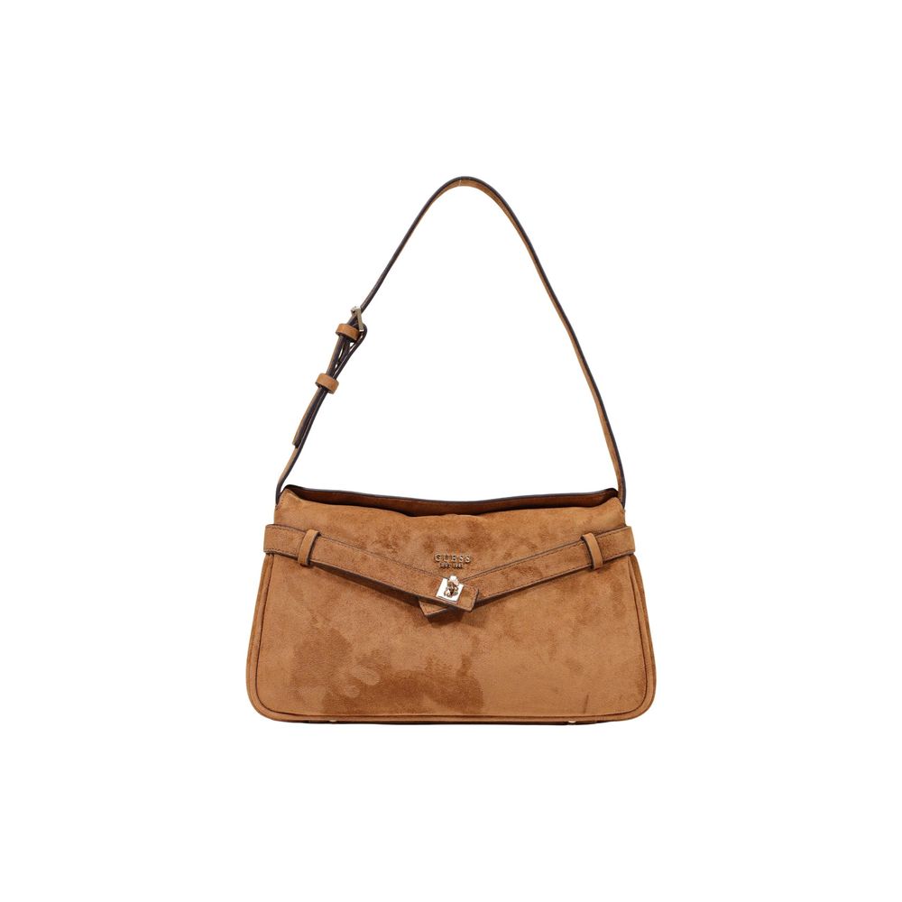 Guess Brown Polyester Women's Handbag