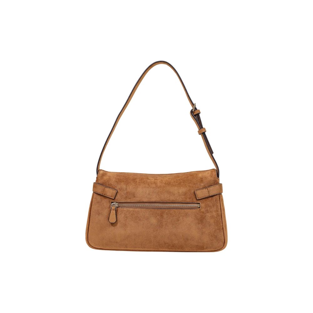 Guess Brown Polyester Women's Handbag