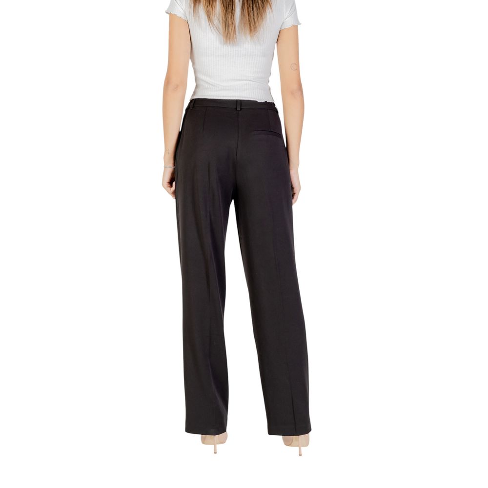Only Black Recycled Polyester Dress Women's Pants
