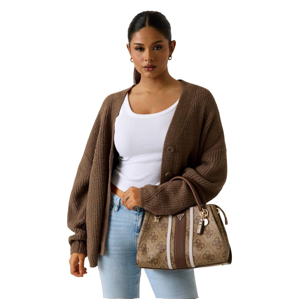 Guess Bicolor Polyethylene Women's Handbag