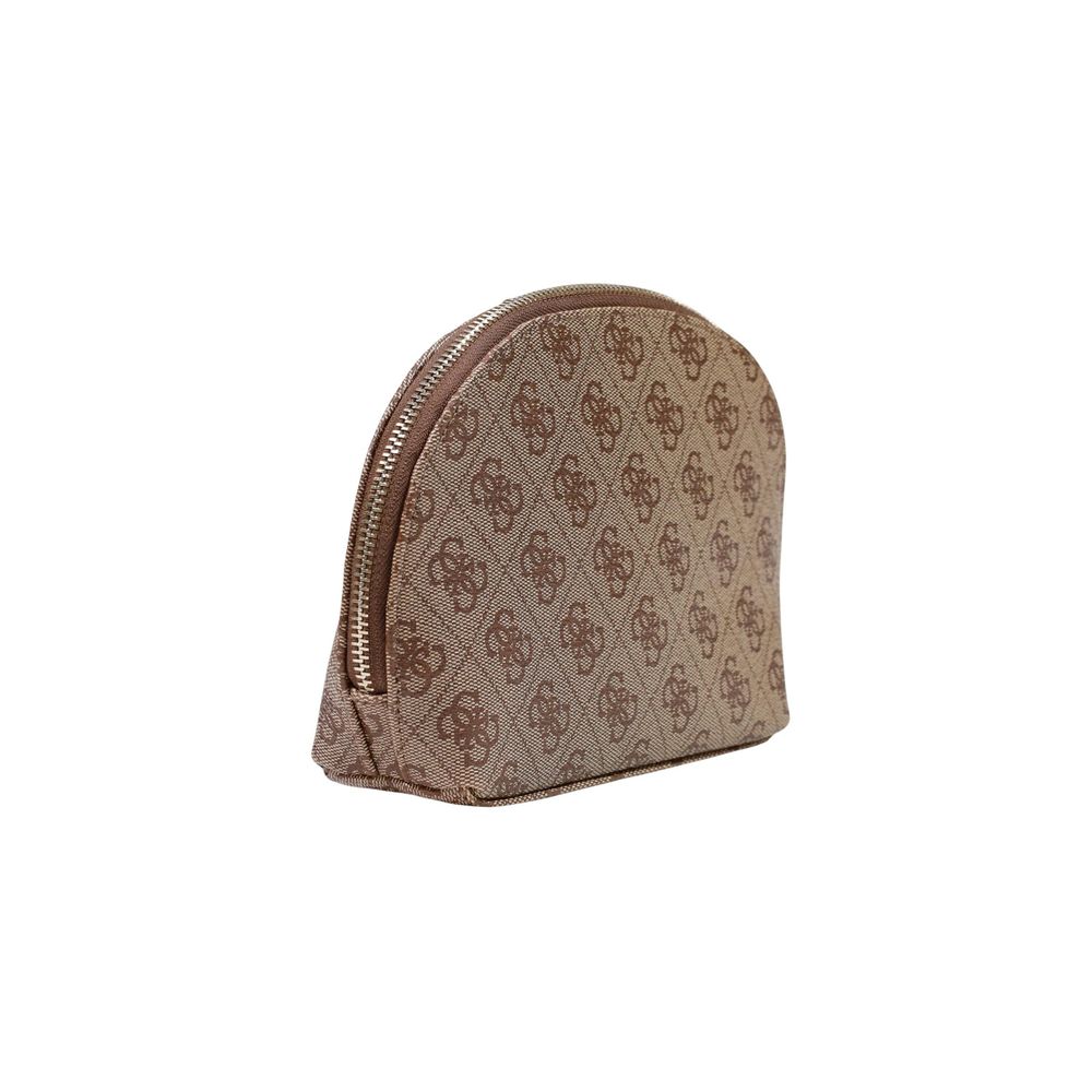 Guess Bicolor Polyethylene Clutch Women's Bag