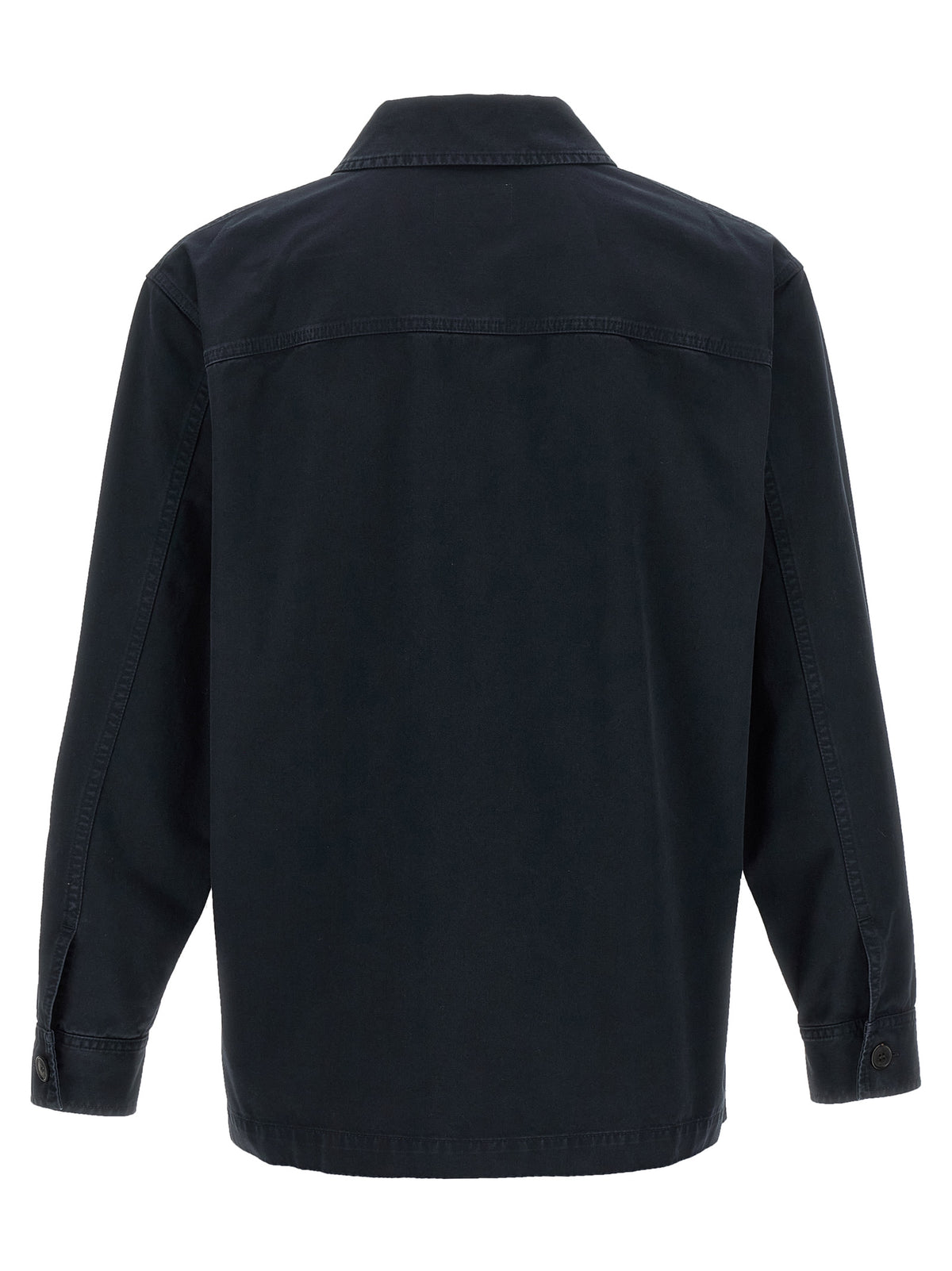 Saint Laurent Blue Cotton Men's Blouse