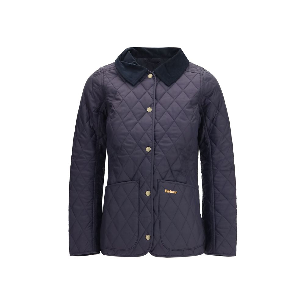 Barbour Blue Polyamide Full-Length Women's Jacket
