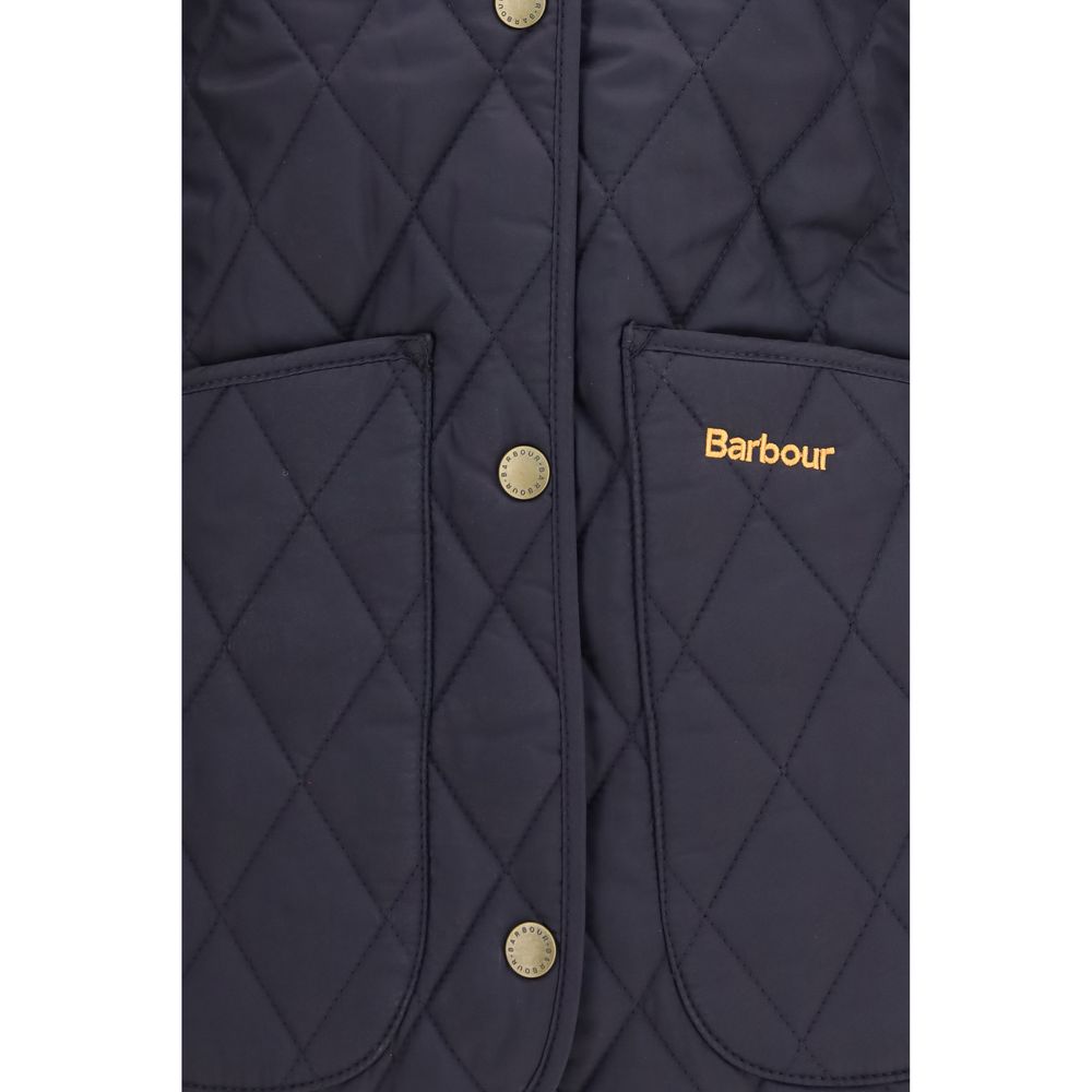 Barbour Blue Polyamide Full-Length Women's Jacket