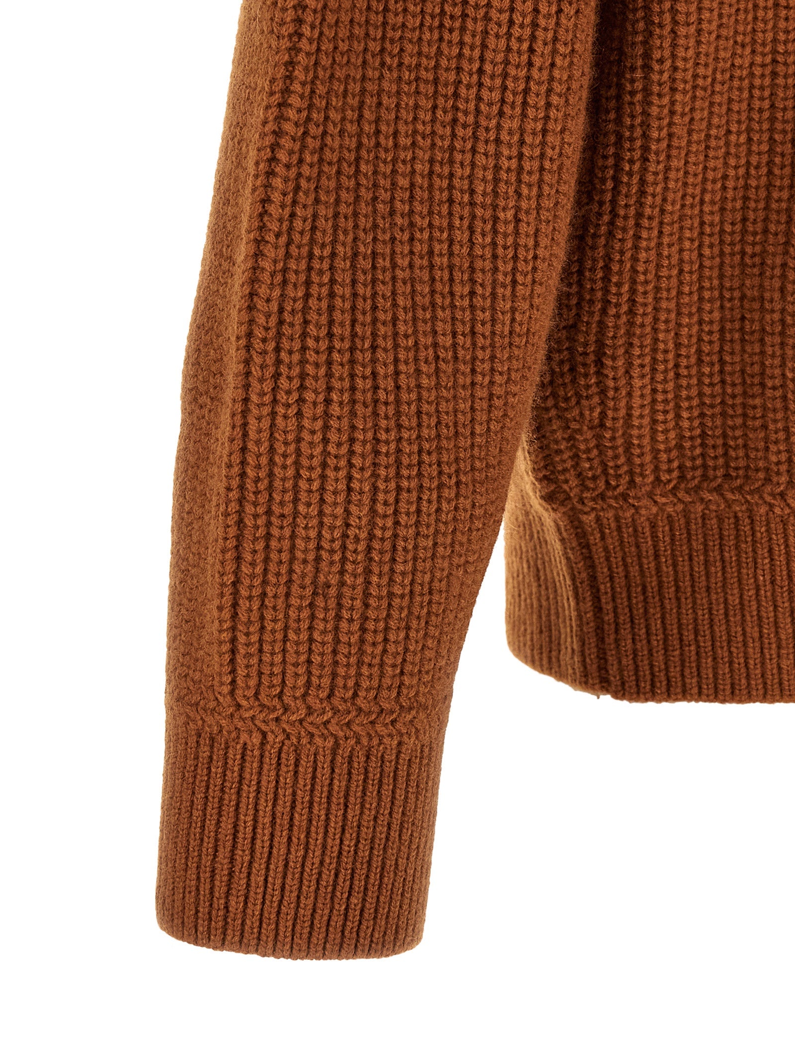 Isabel Marant Brown Merino Wool Men's Cardigan