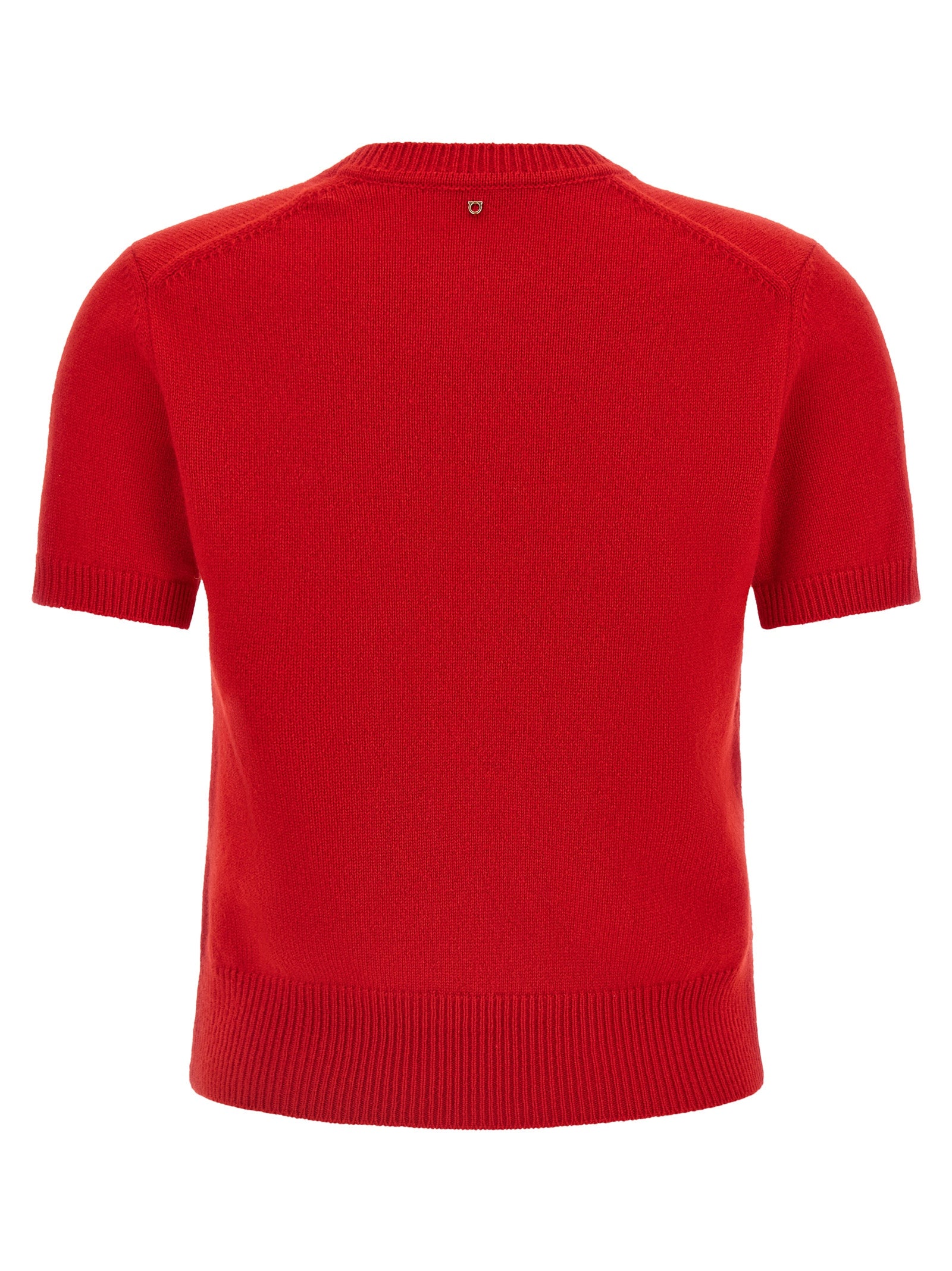 Ferragamo Red Cashmere Women's Sweater