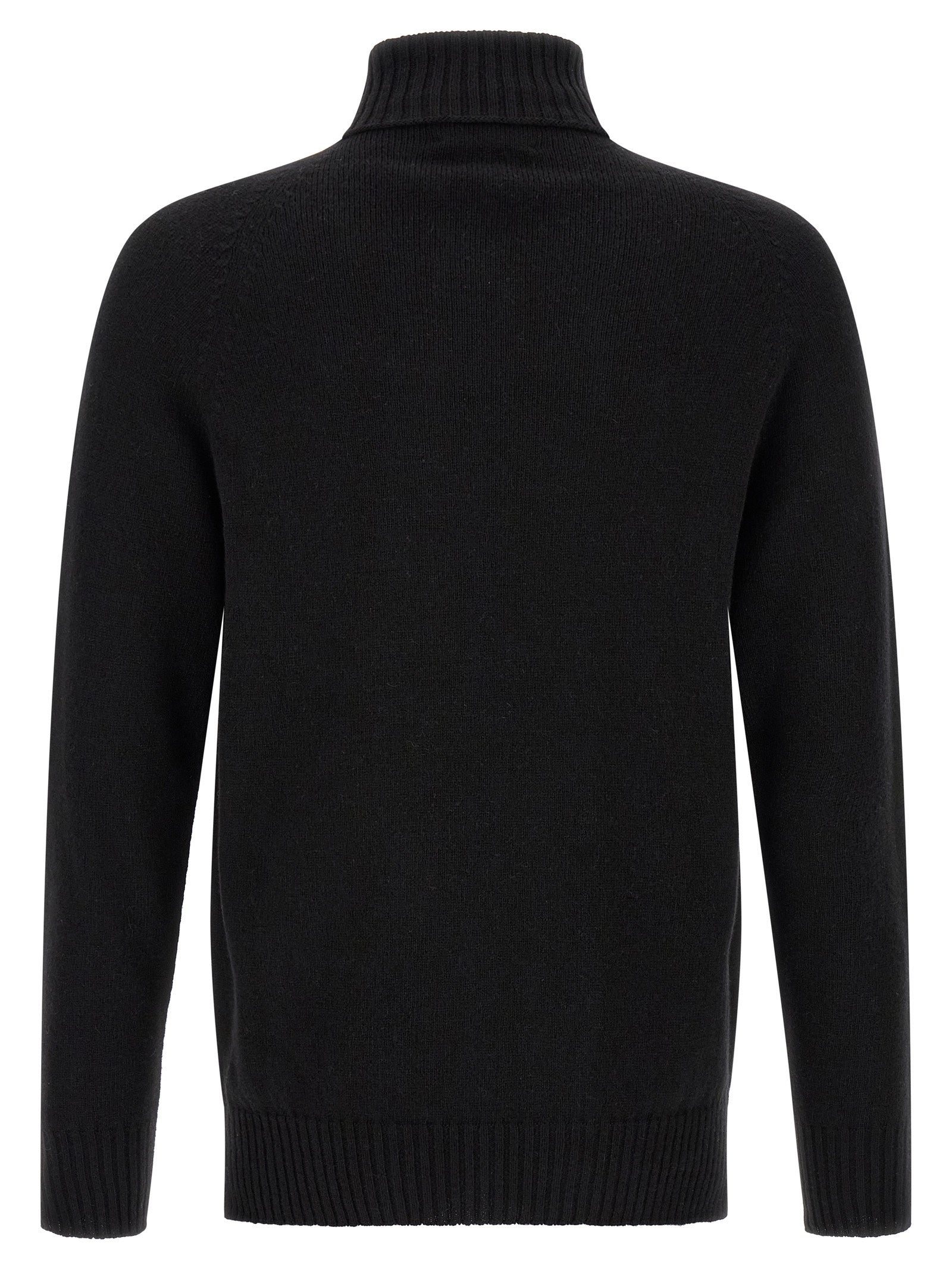 MA'RY'YA Black Cashmere Men's Cardigan