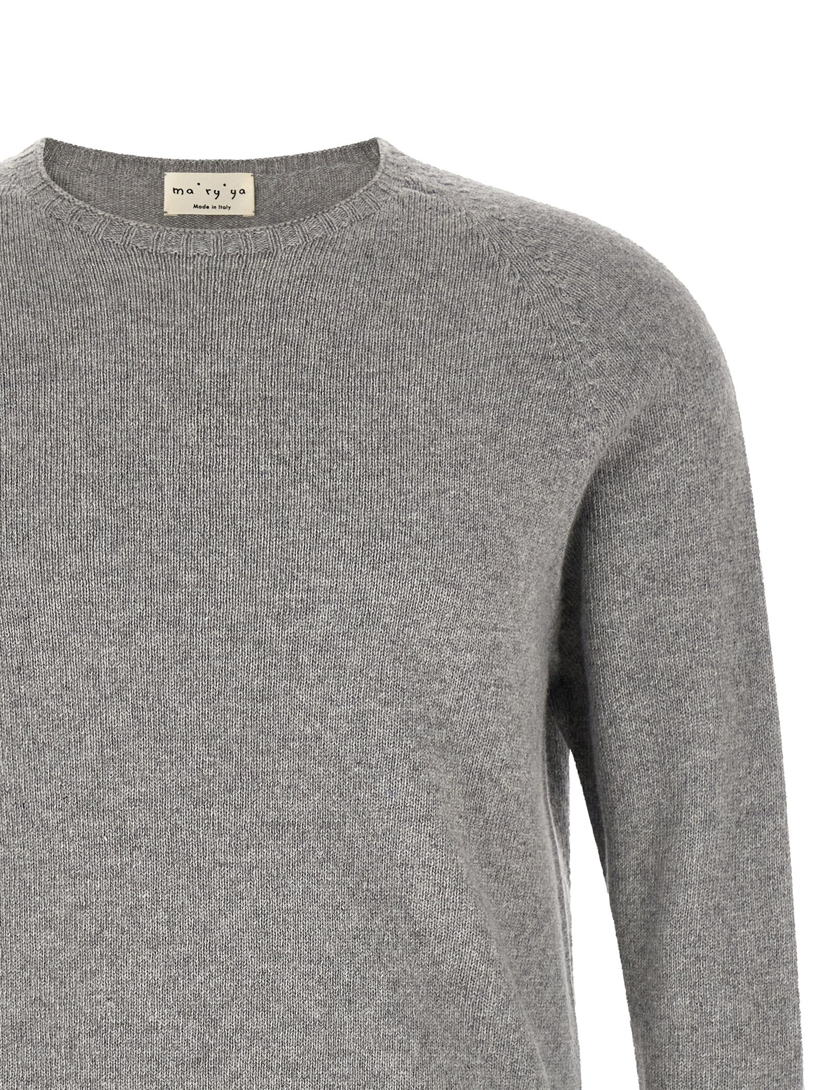 MA'RY'YA Gray Cashmere Men's Cardigan