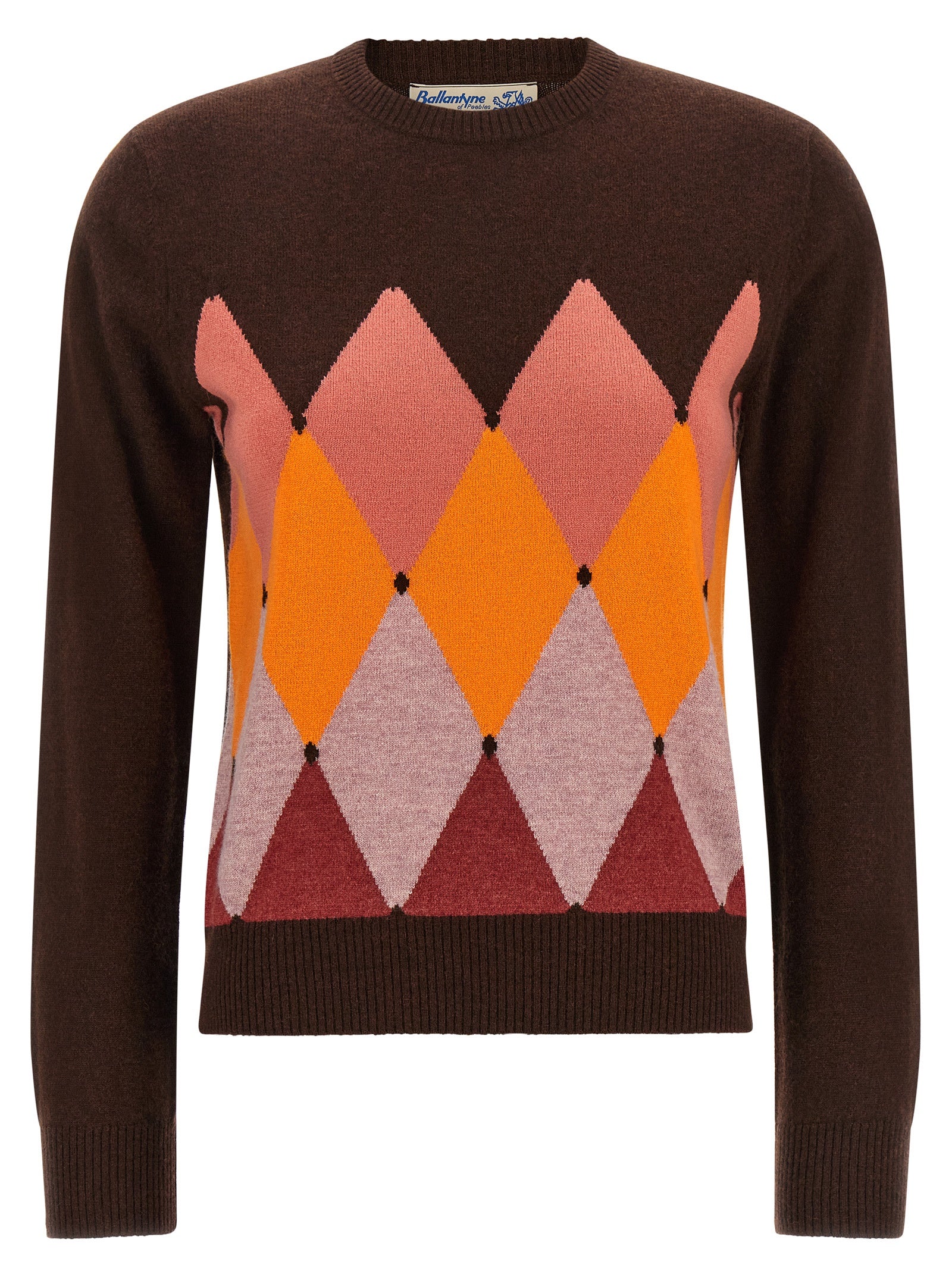 Ballantyne Brown Cashmere Women's Cardigan