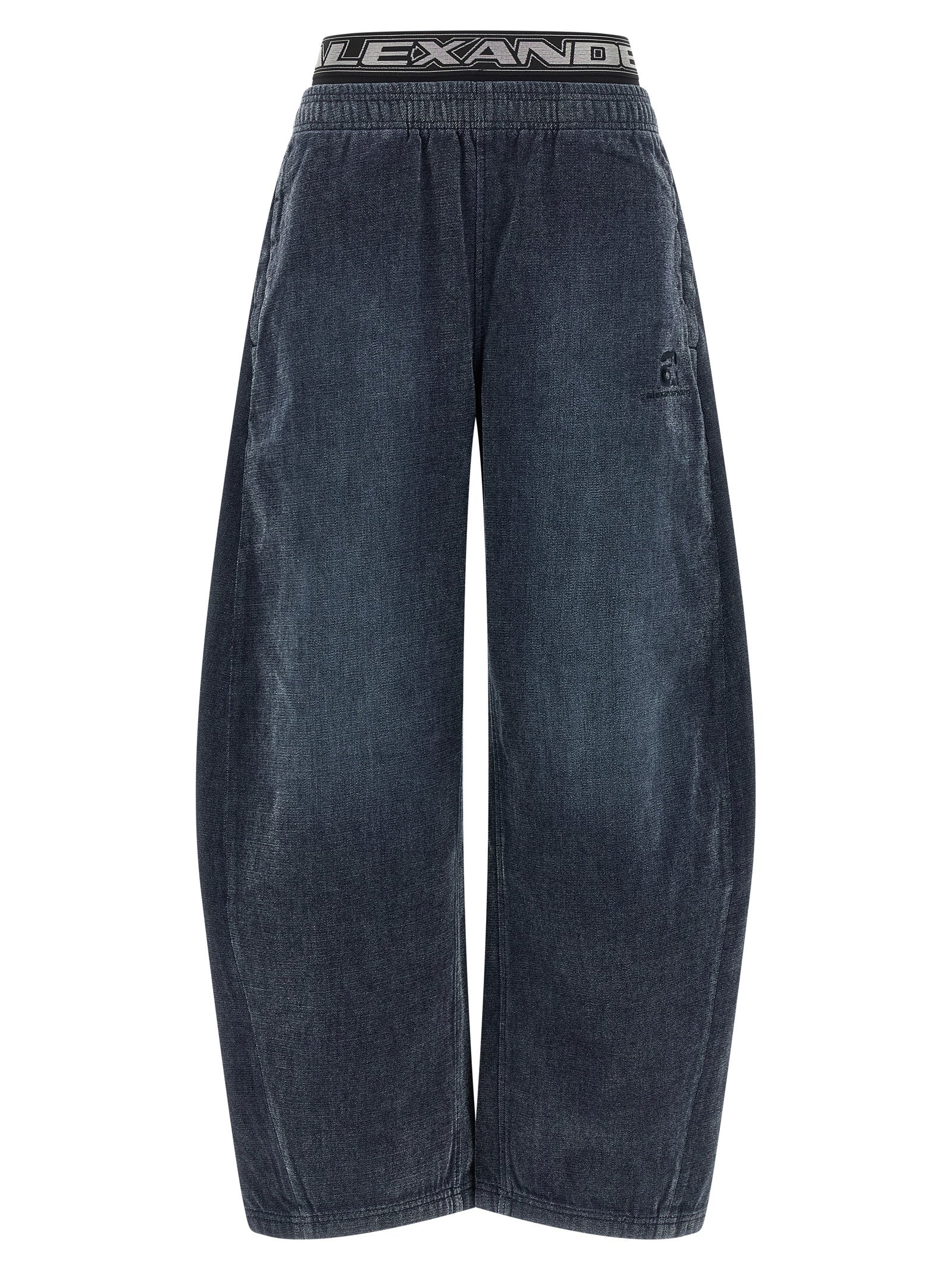 Alexander Wang Black Cotton Casual Women's Pants