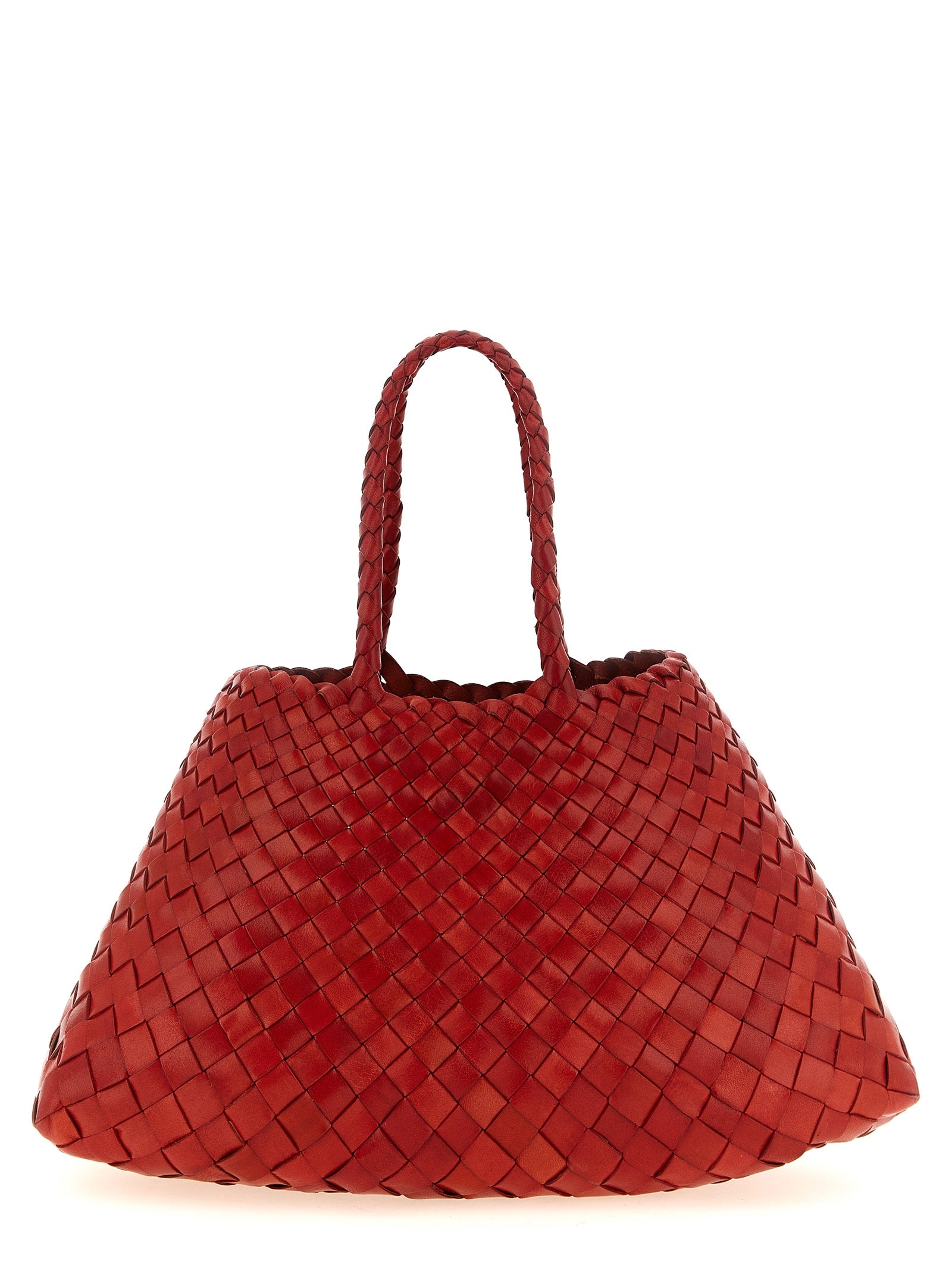 Dragon Diffusion Red Calfskin Women's Handbag