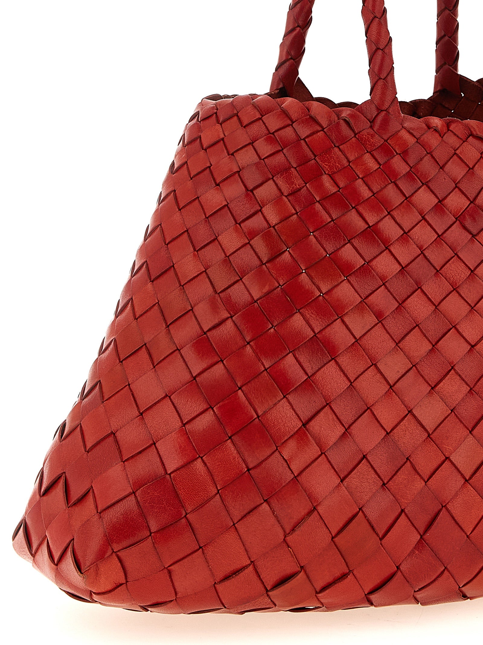 Dragon Diffusion Red Calfskin Women's Handbag