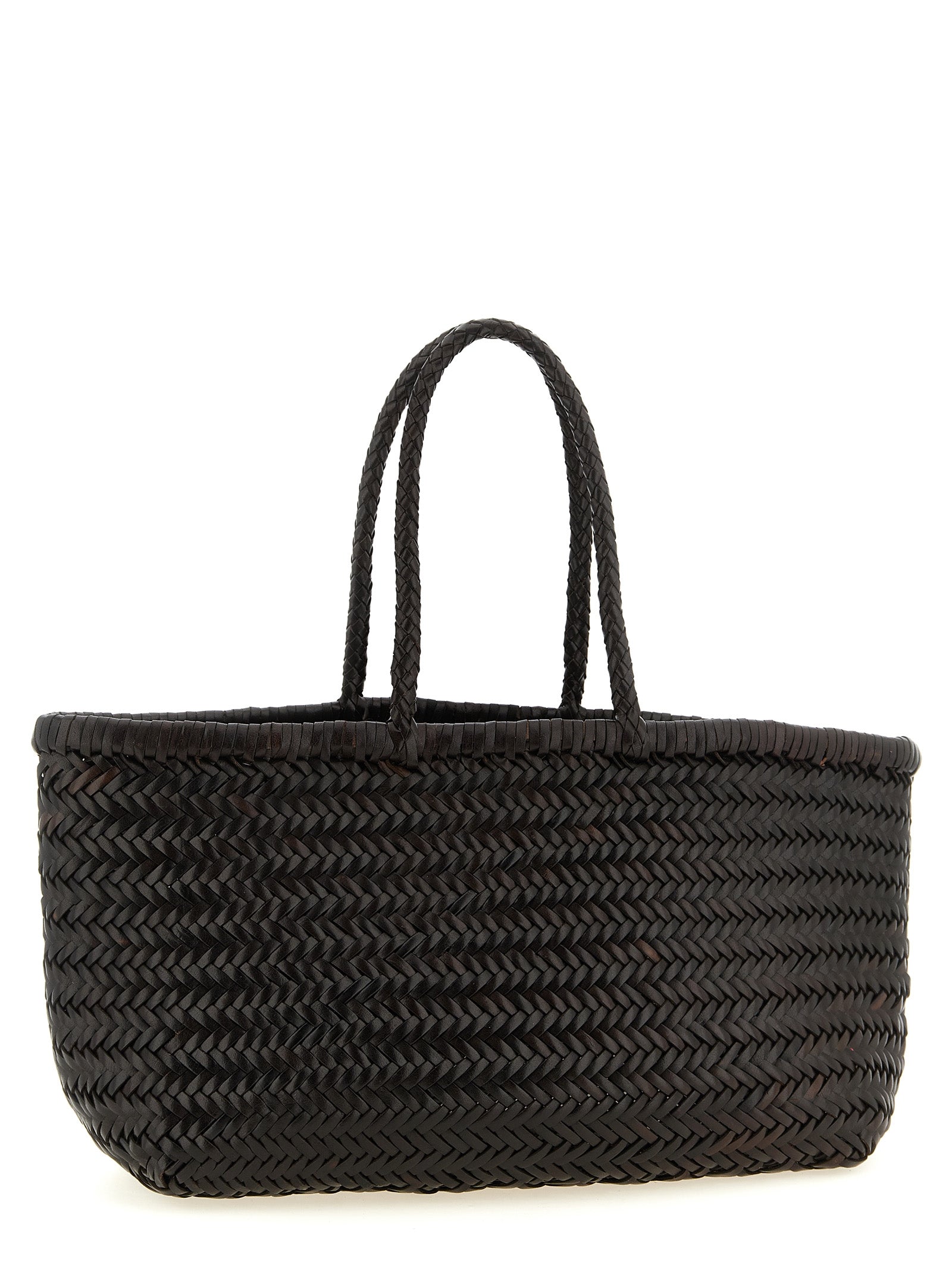 Dragon Diffusion Brown Calfskin Shoulder Women's Bag