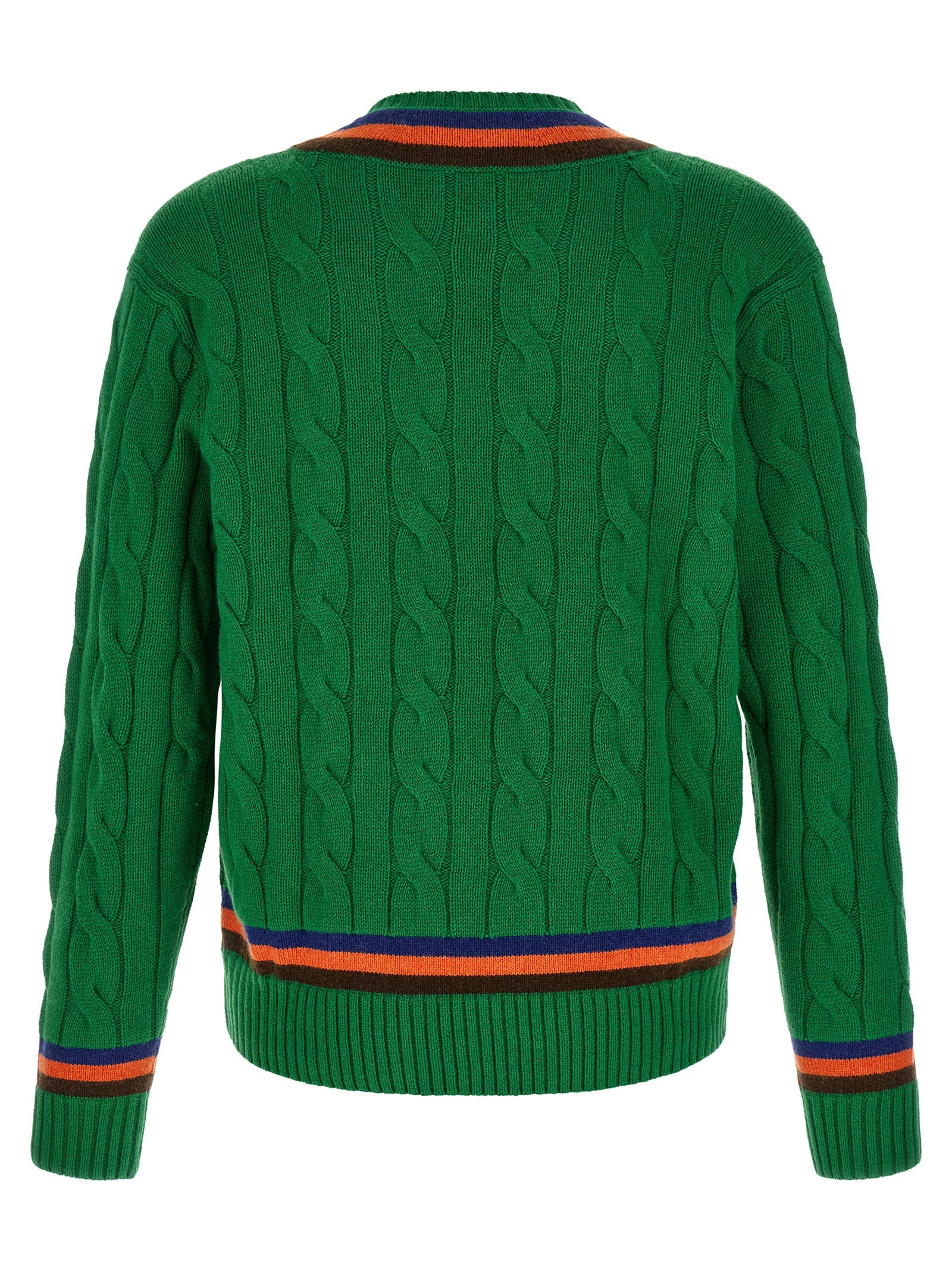 Polo Ralph Lauren Bicolor Wool Men's Cardigan