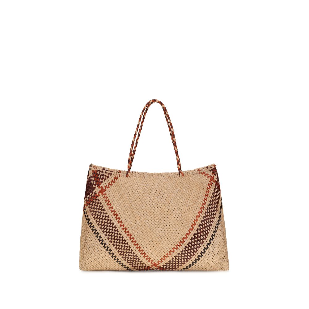 Dragon Diffusion Beige Goatskin Women's Handbag
