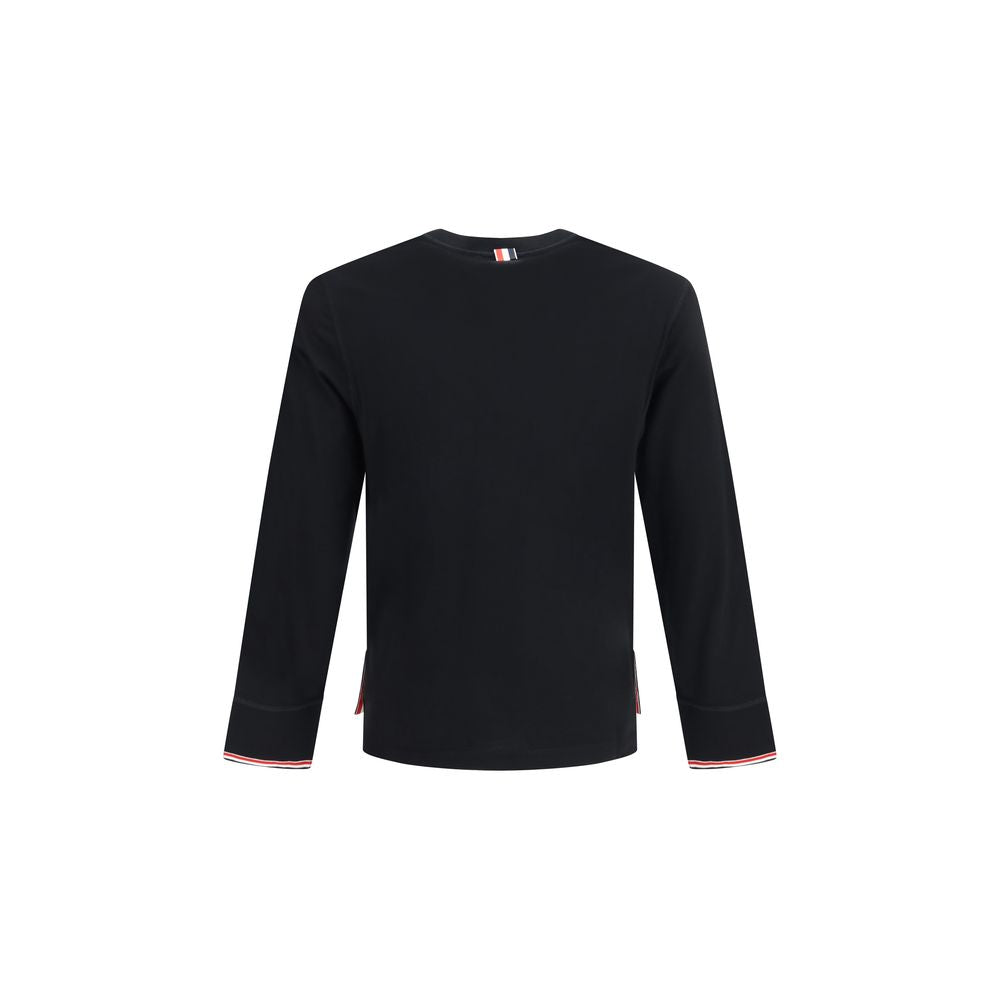 Thom Browne Black Wool Oves Aries Men's Sweatshirt